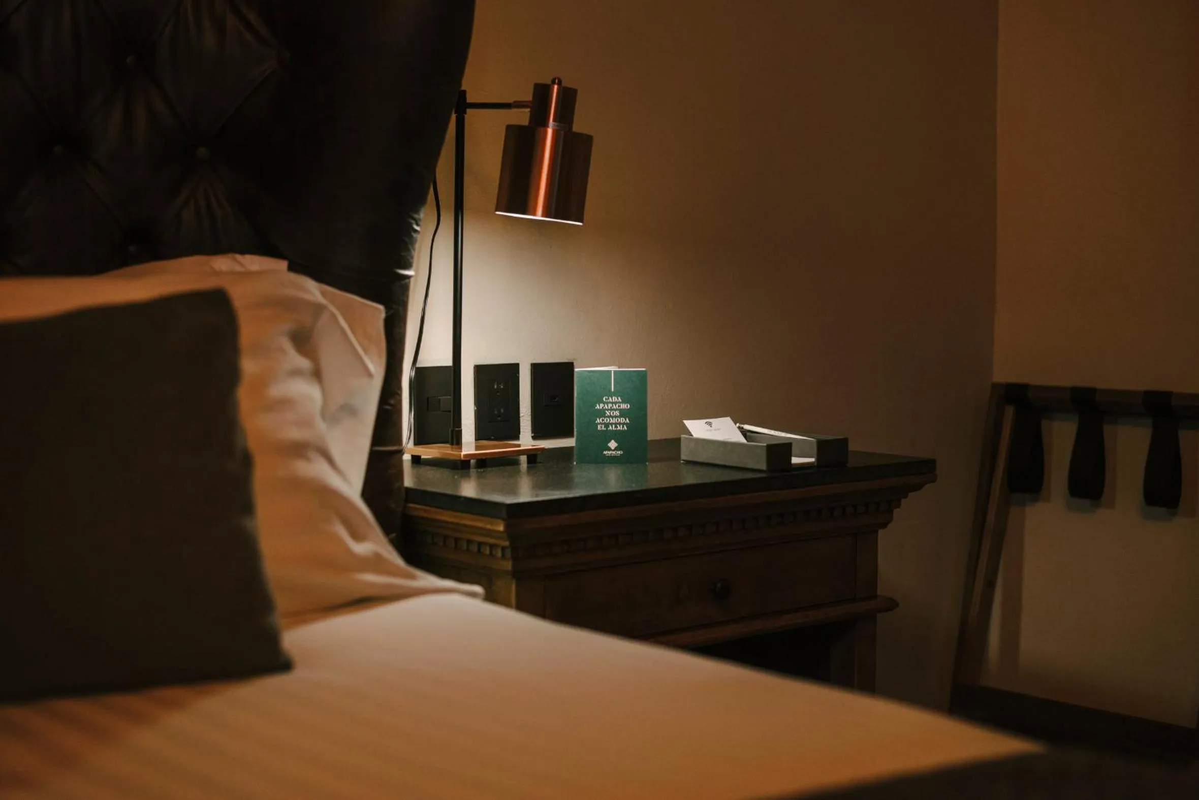 Bed in Hotel Apapacho Boutique