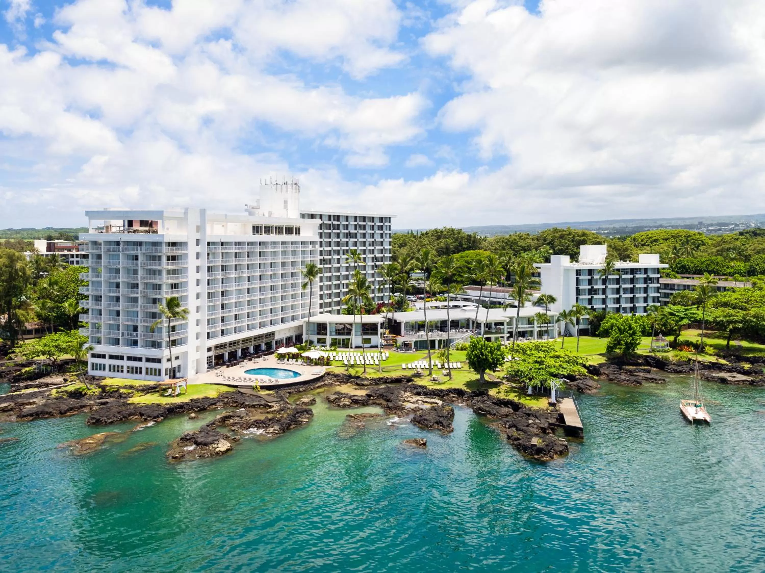 Bird's eye view in Grand Naniloa Hotel, a Doubletree by Hilton