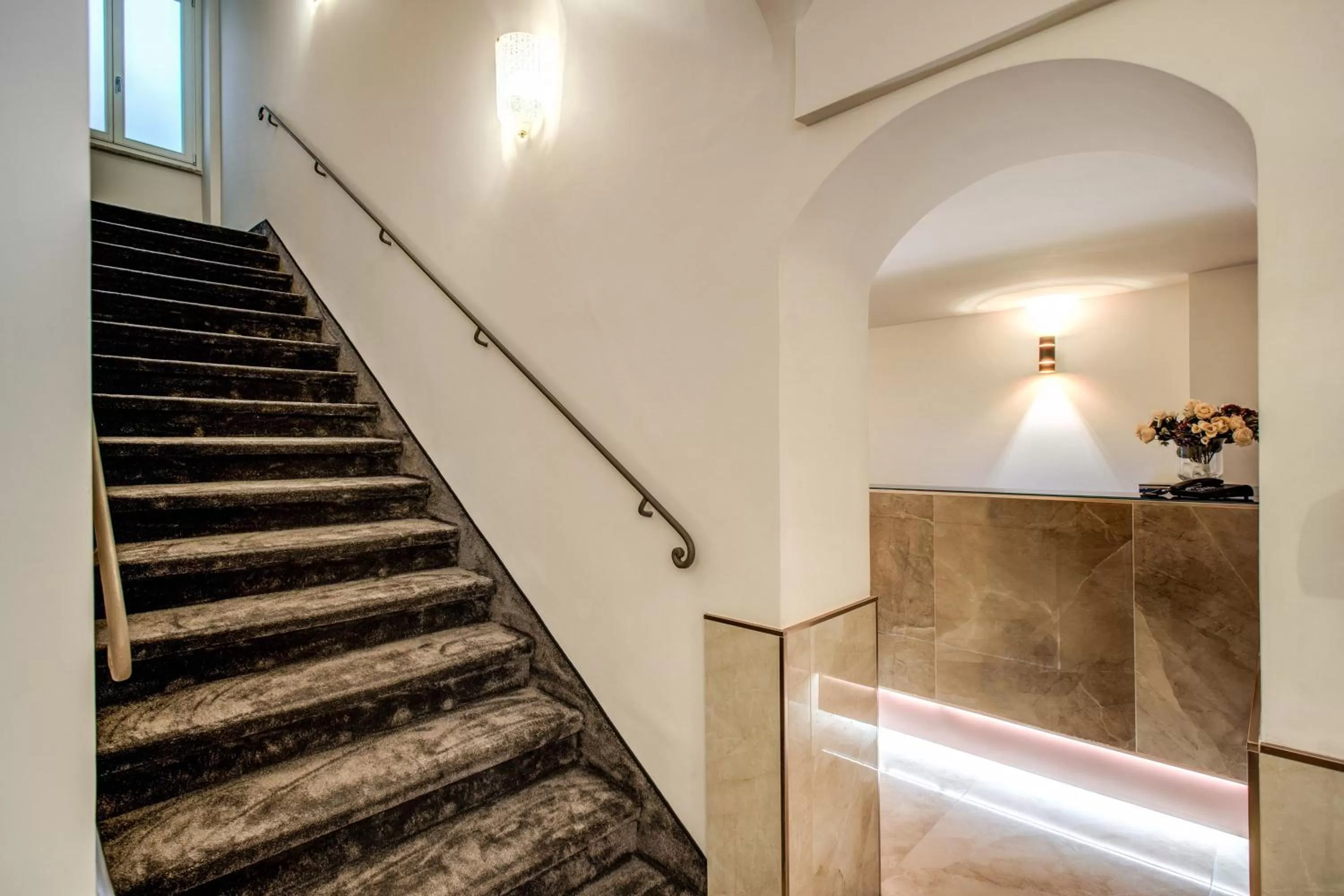 Lobby or reception in Hotel San Silvestro