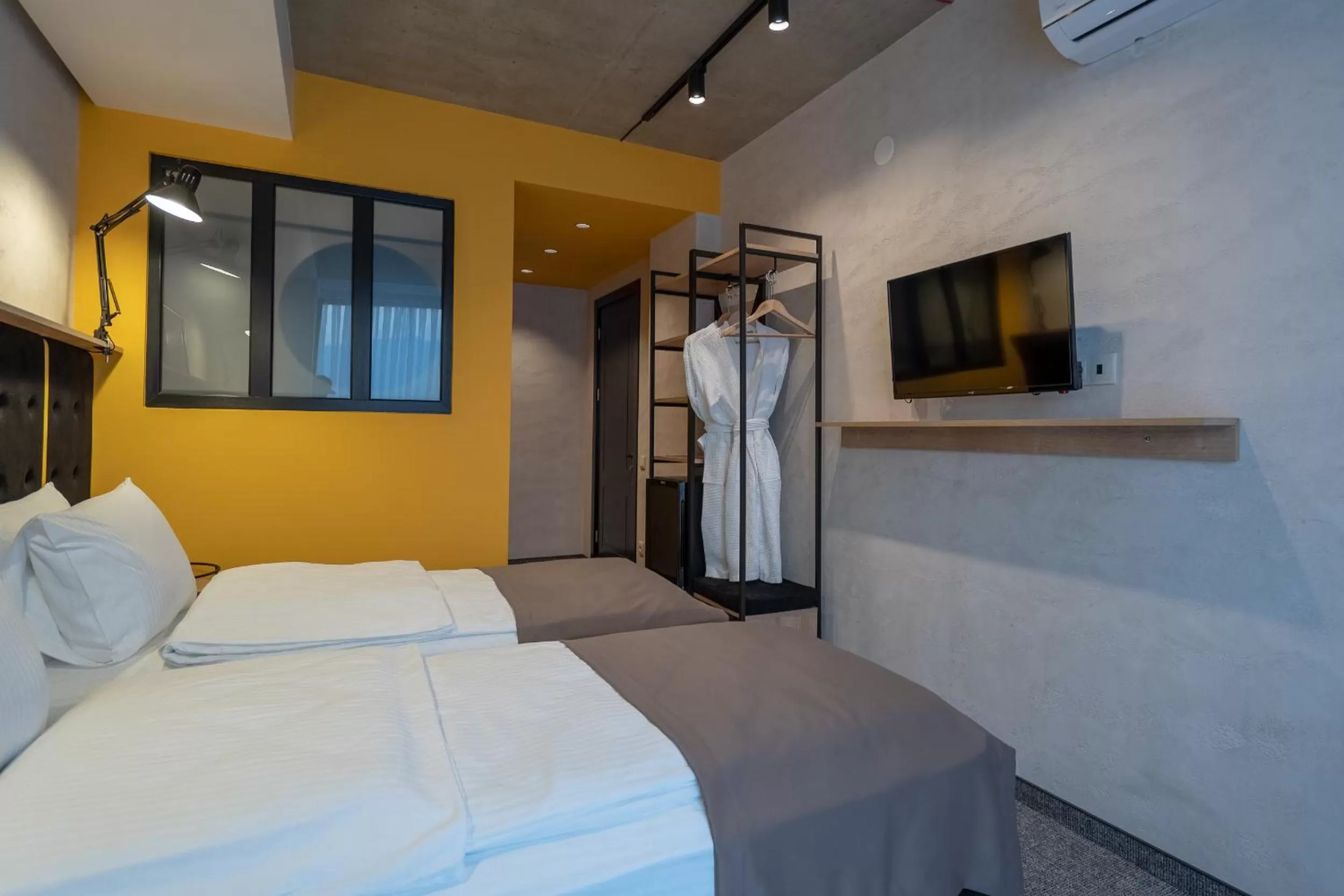 Bed in Tbilisi Story Hotel