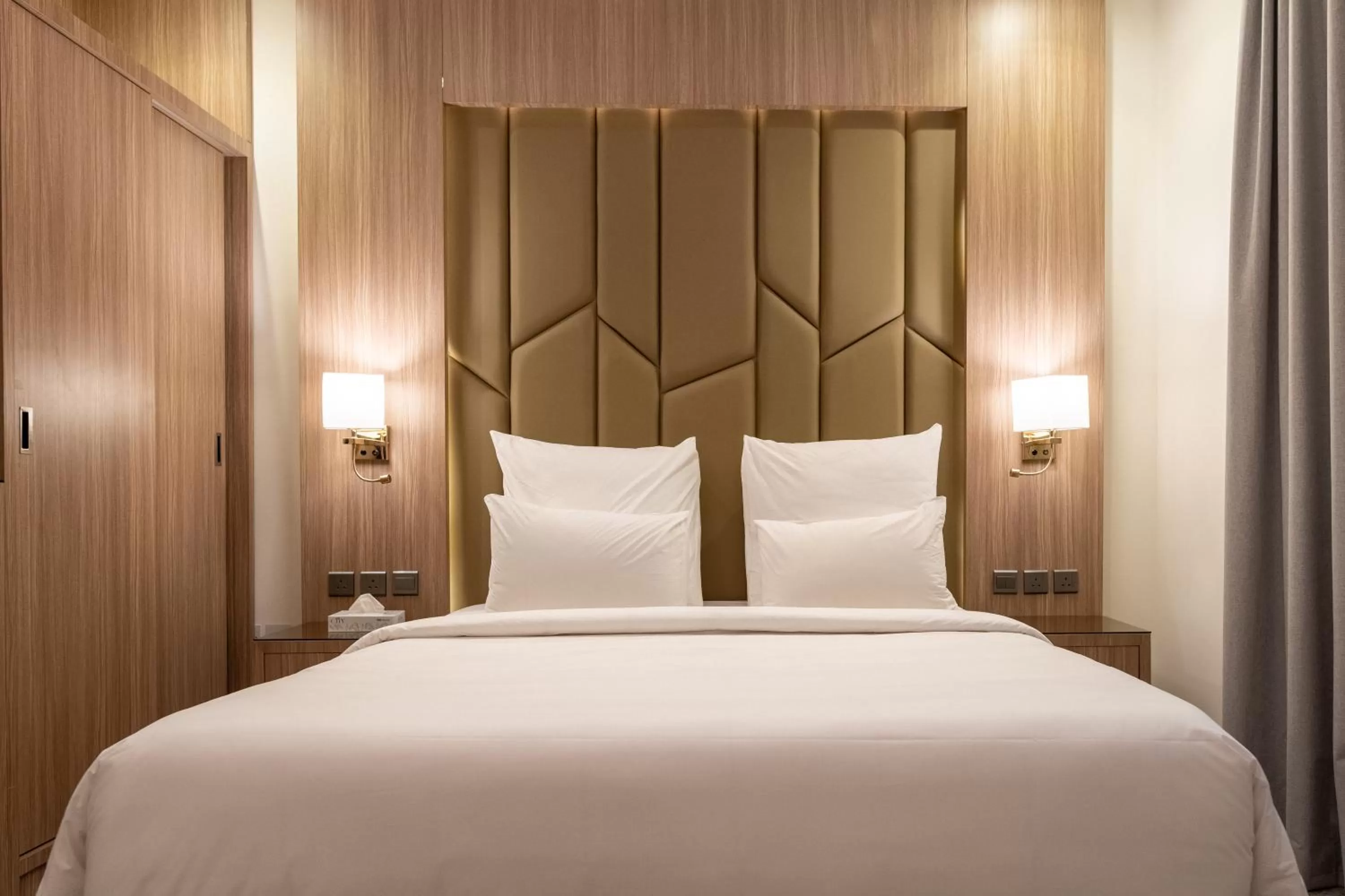 Bed in Karim Hotel Riyadh