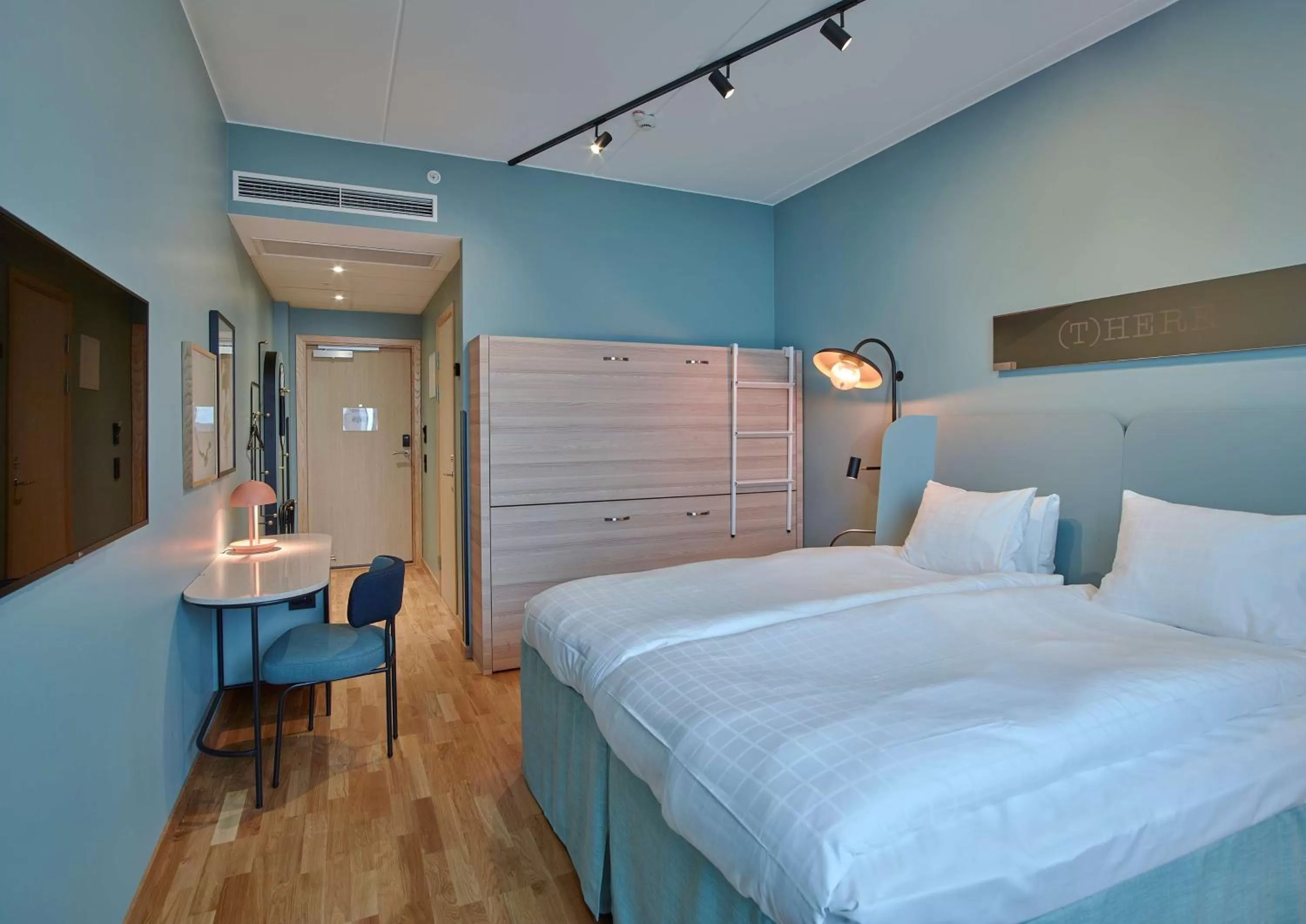 Photo of the whole room, Bed in Scandic Örebro Central