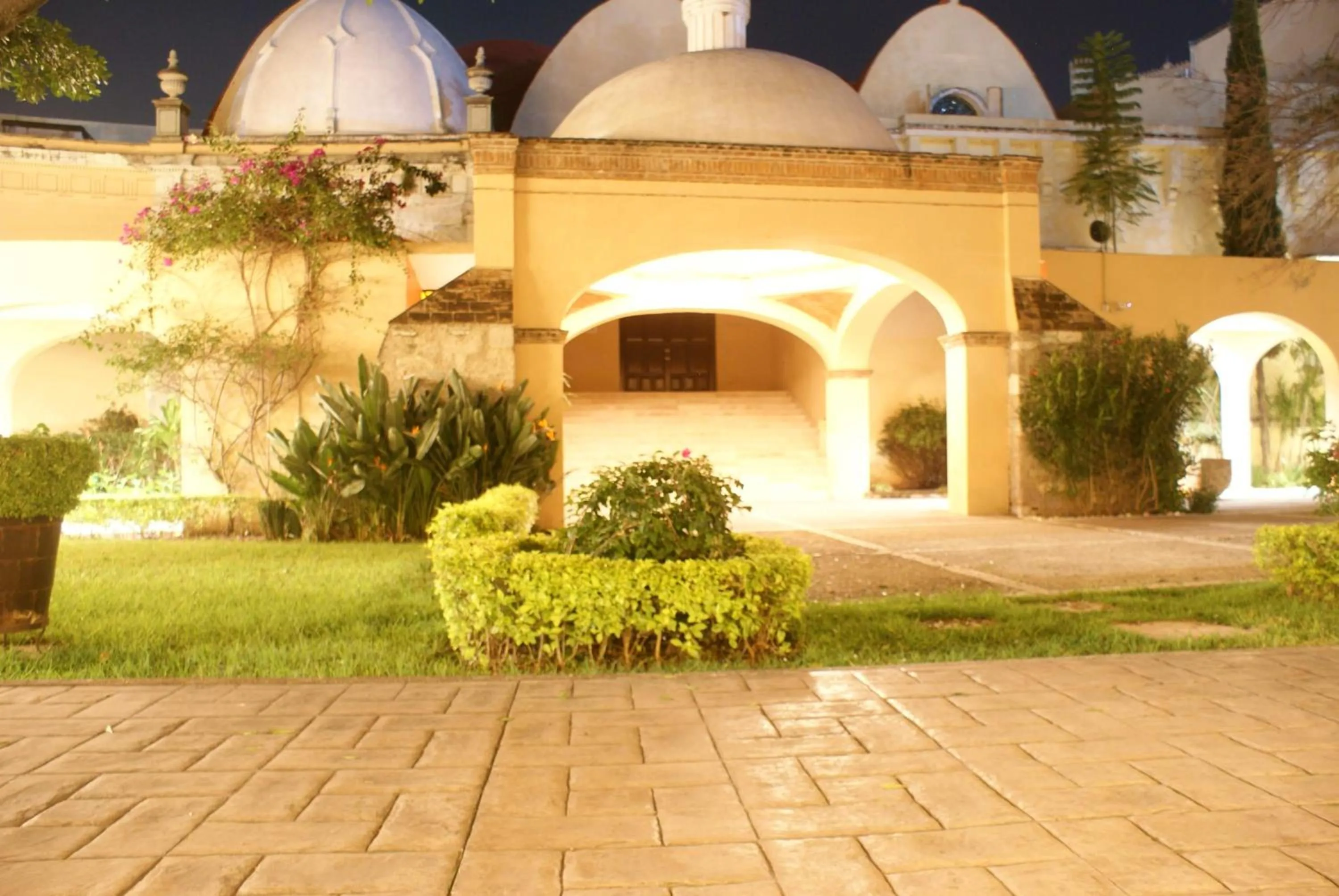 Garden in Hotel Ex-Hacienda San Xavier