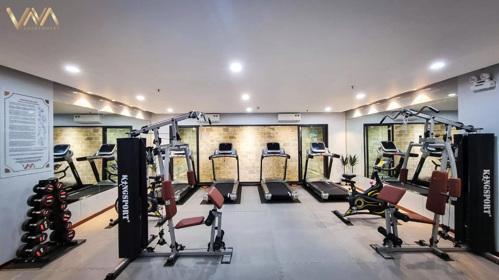 Fitness centre/facilities in VNAHOMES APARTHOTEL