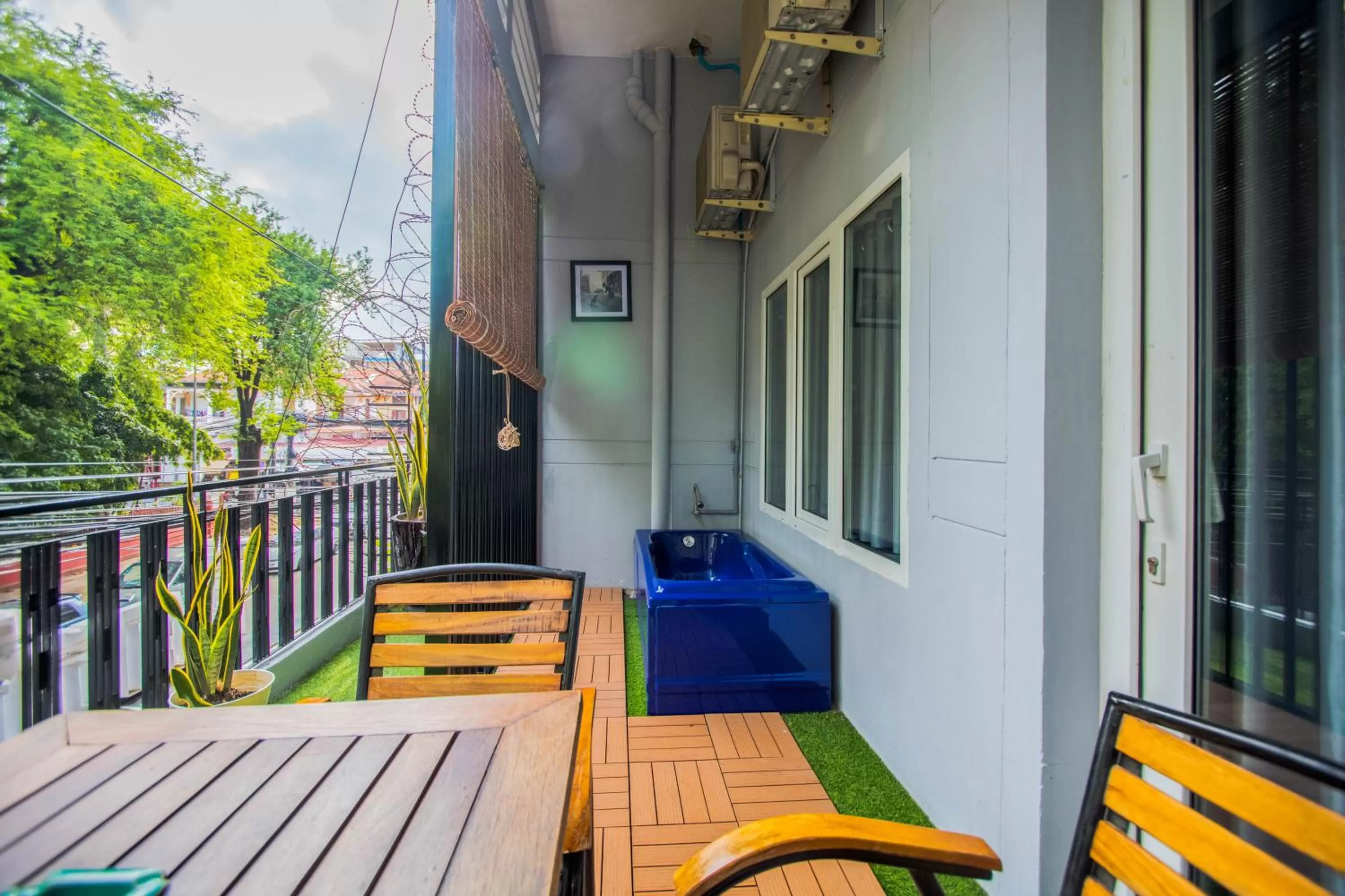 Balcony/Terrace in The Artist Residence