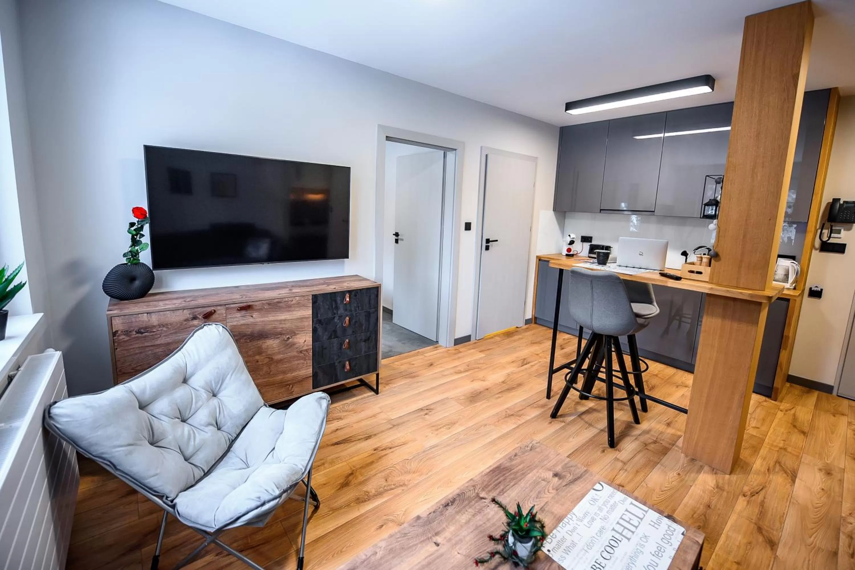 Kitchen or kitchenette in Wójcik SPA - Krynica Zdrój