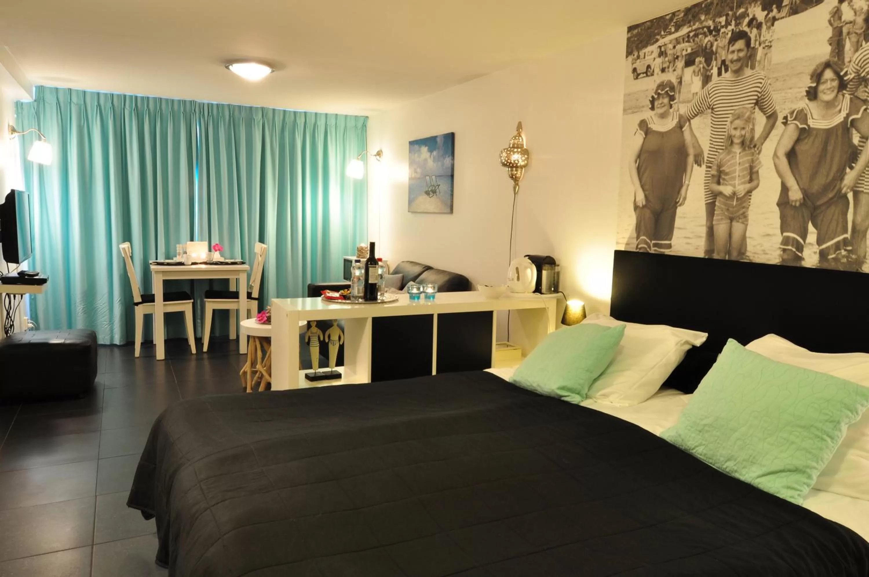 Bed in B&B Zeespiegel