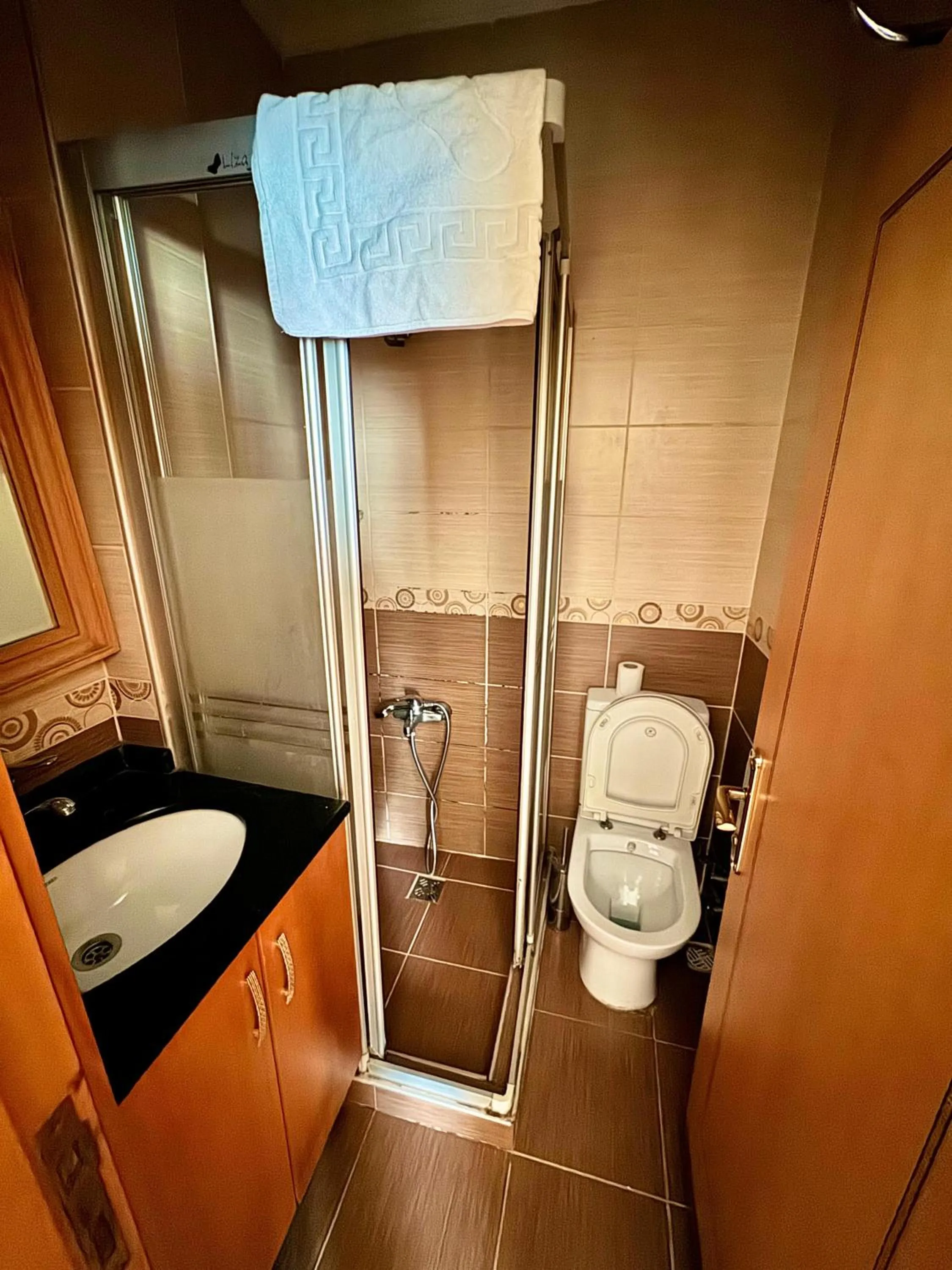 Shower in Grand Papirus Hotel