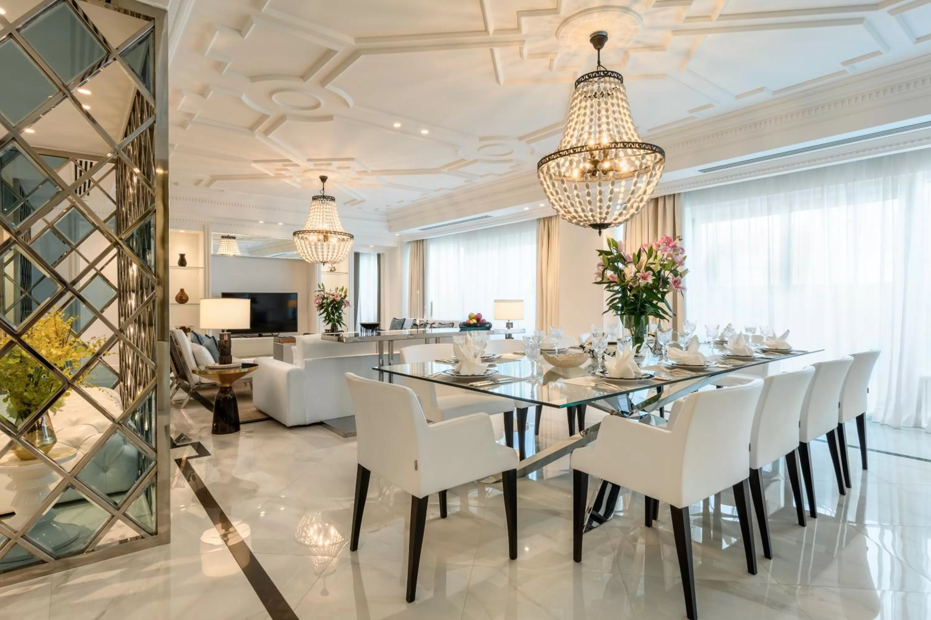 Dining area in Centara West Bay Hotel & Residences Doha