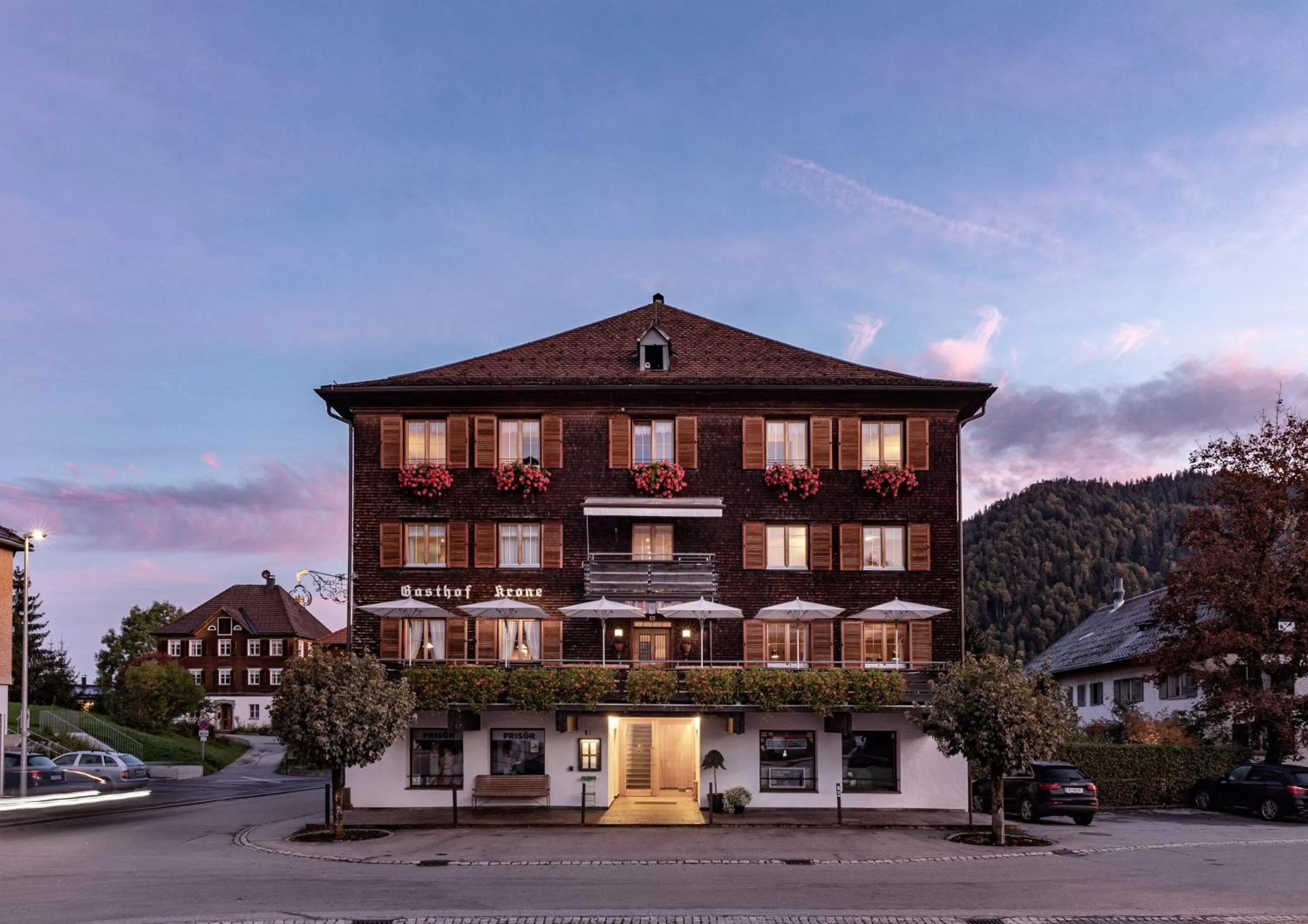 Property building in Krone Hittisau - Hotel & Restaurant im Bregenzerwald