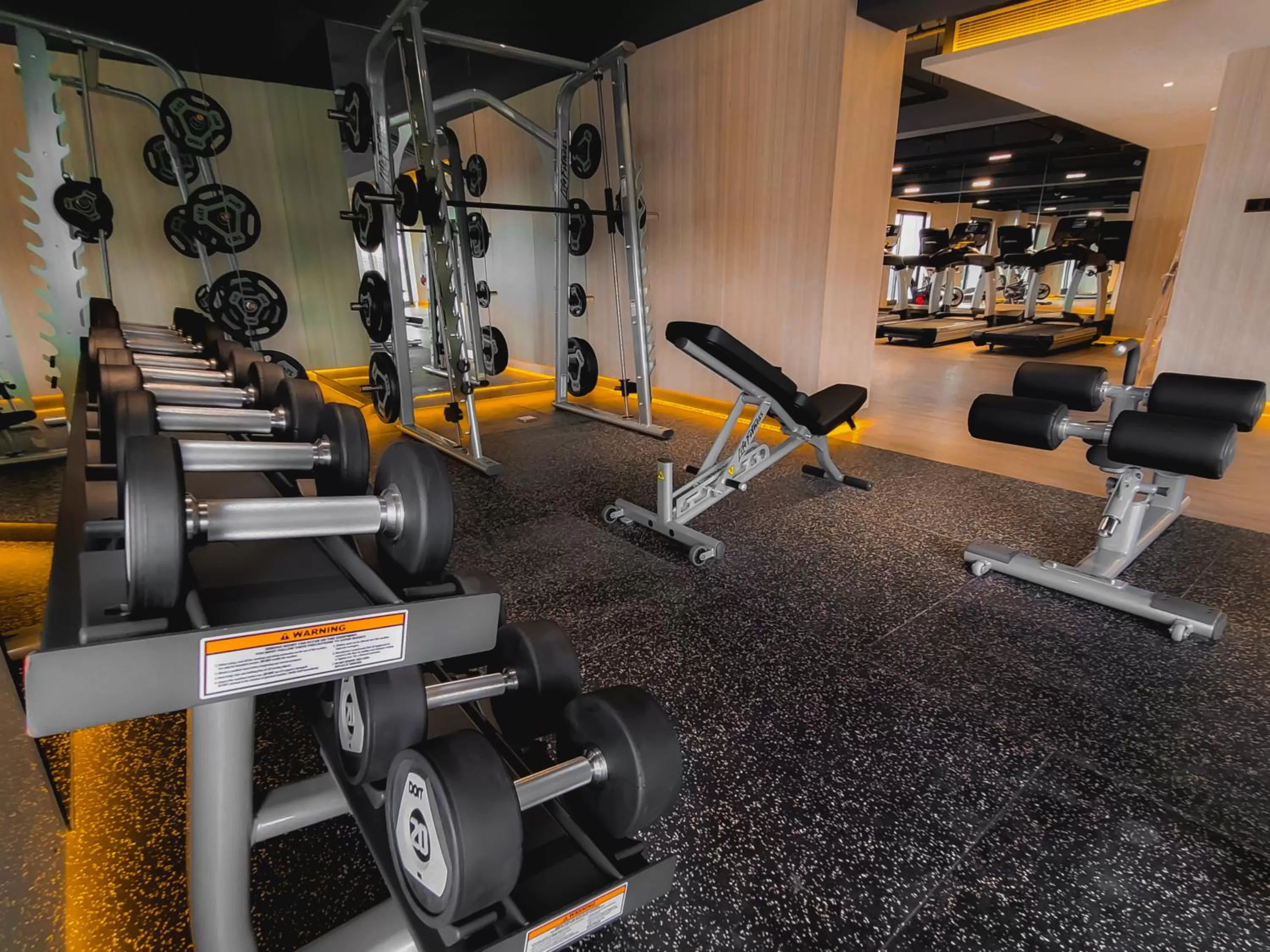 Fitness centre/facilities in Howard Johnson Plaza by Wyndham Blue Bay Sihanoukville