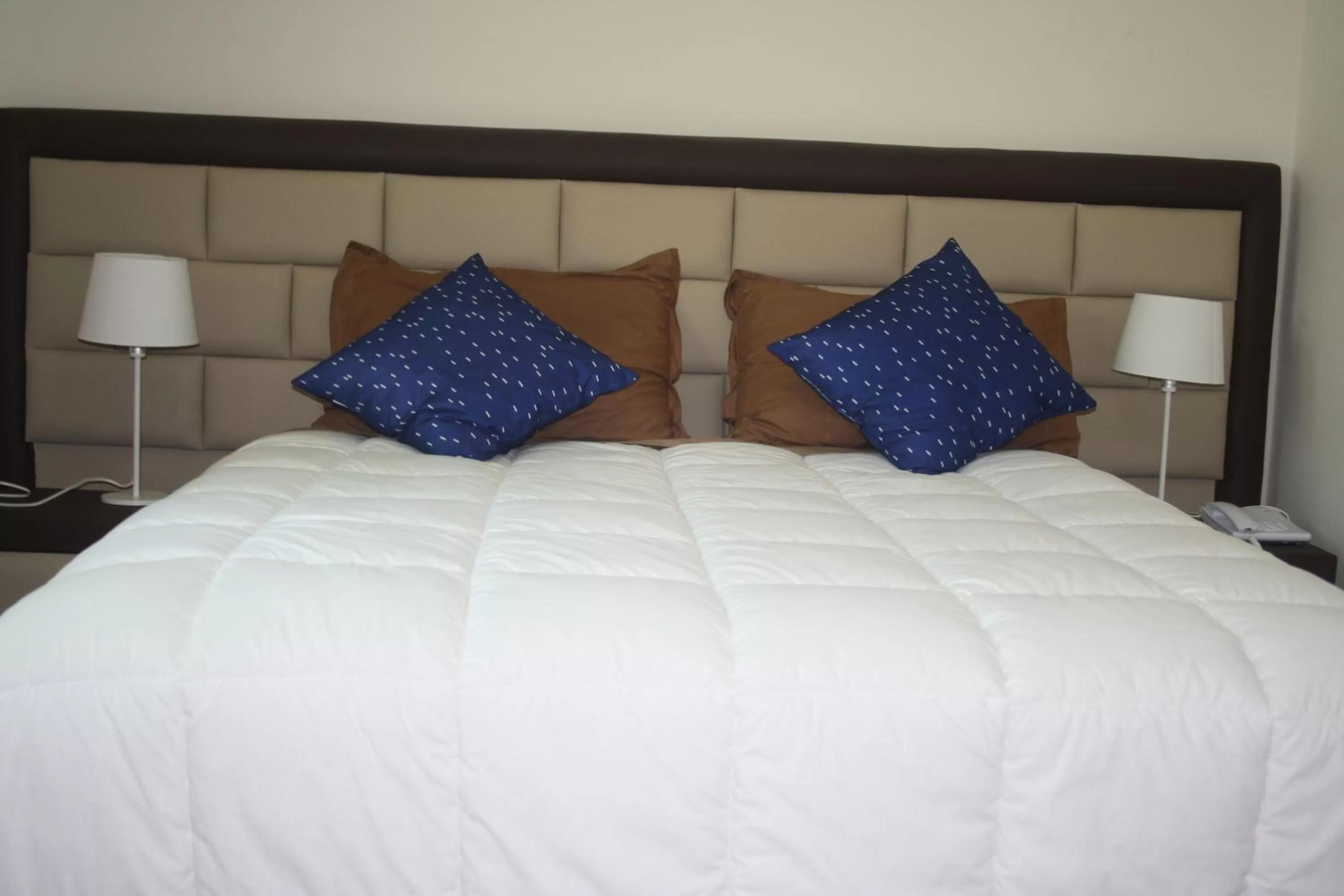 Bed in Hotel Salime Al Khozama