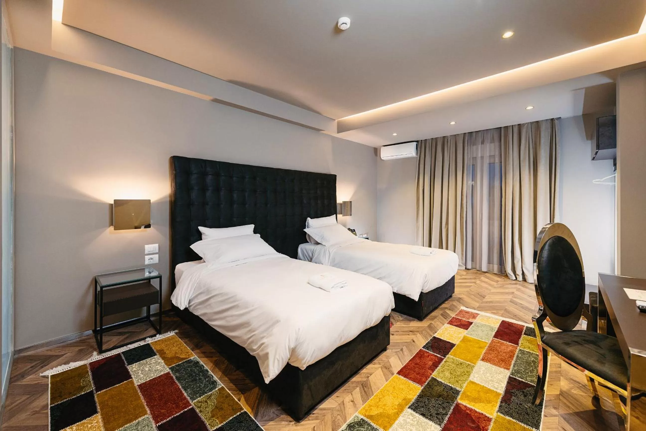 Bed in Hotel Egnatia