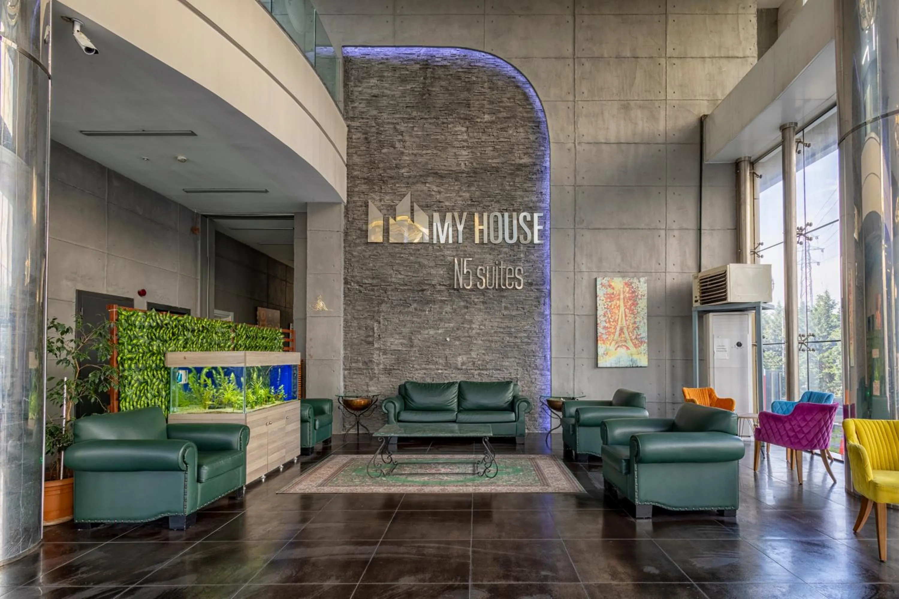 Lobby or reception in My House N5 Suites Hotel