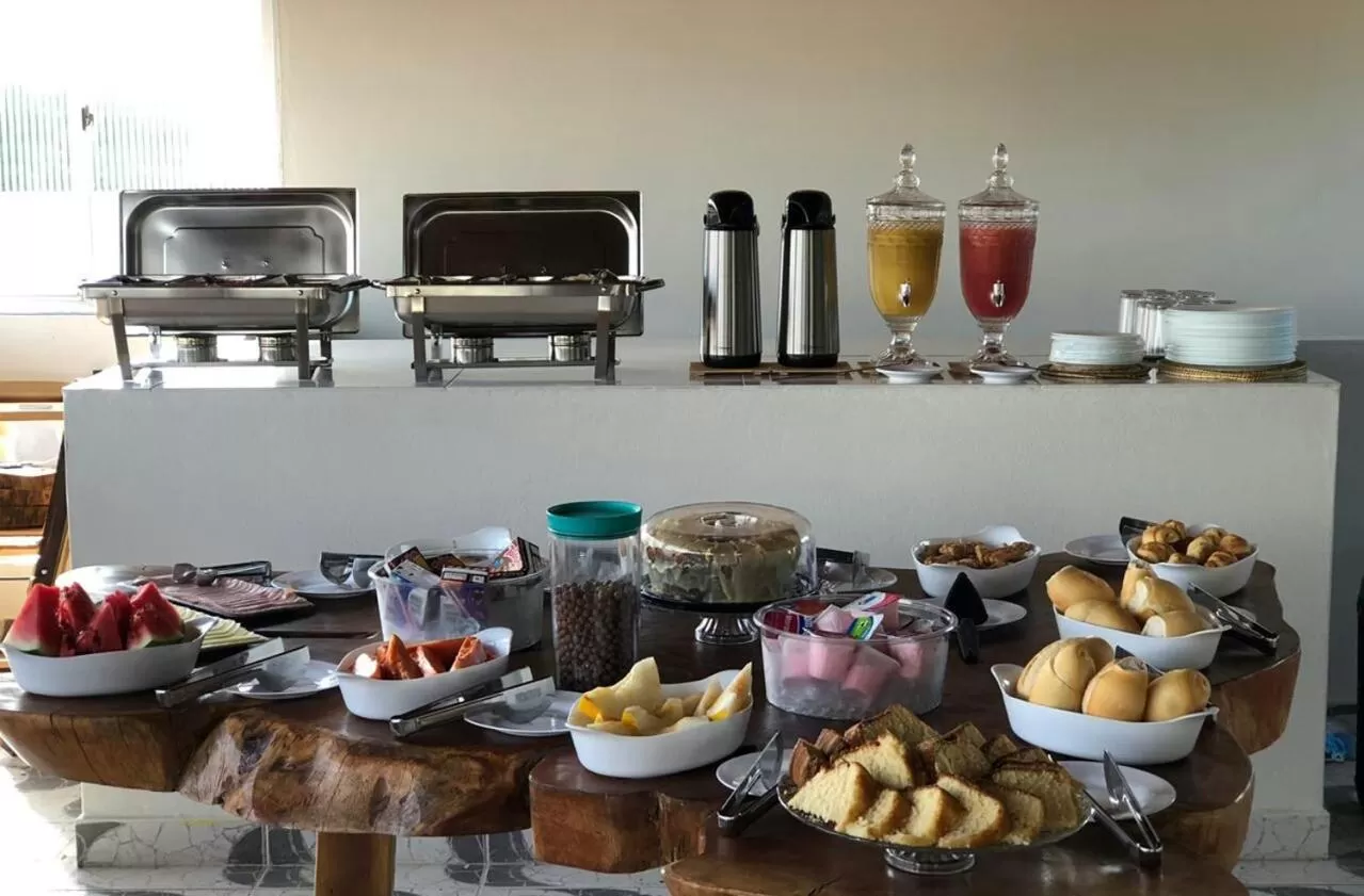 Breakfast in Pousada Praia Bela