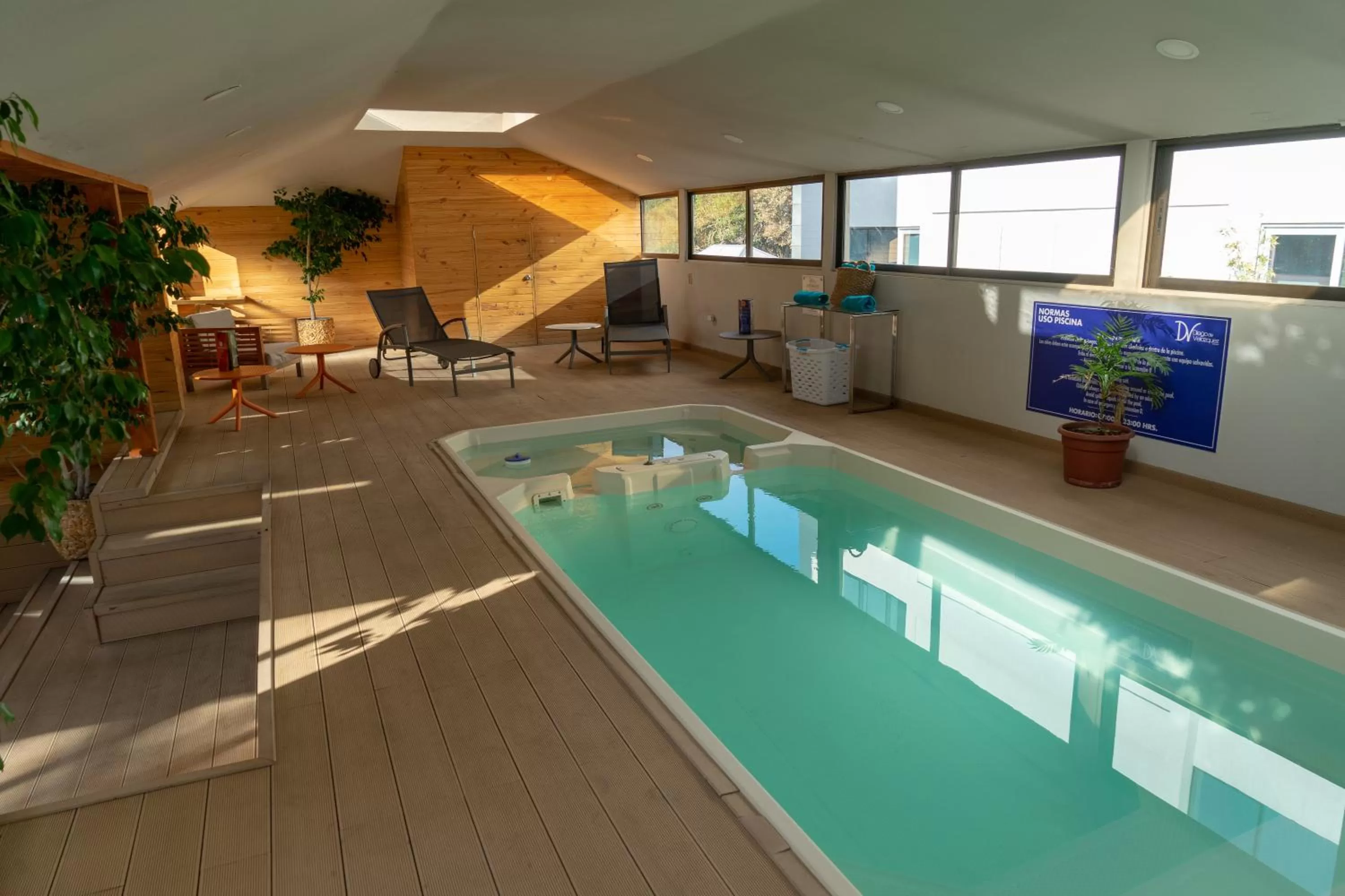 Swimming pool in Hotel Diego de Velazquez