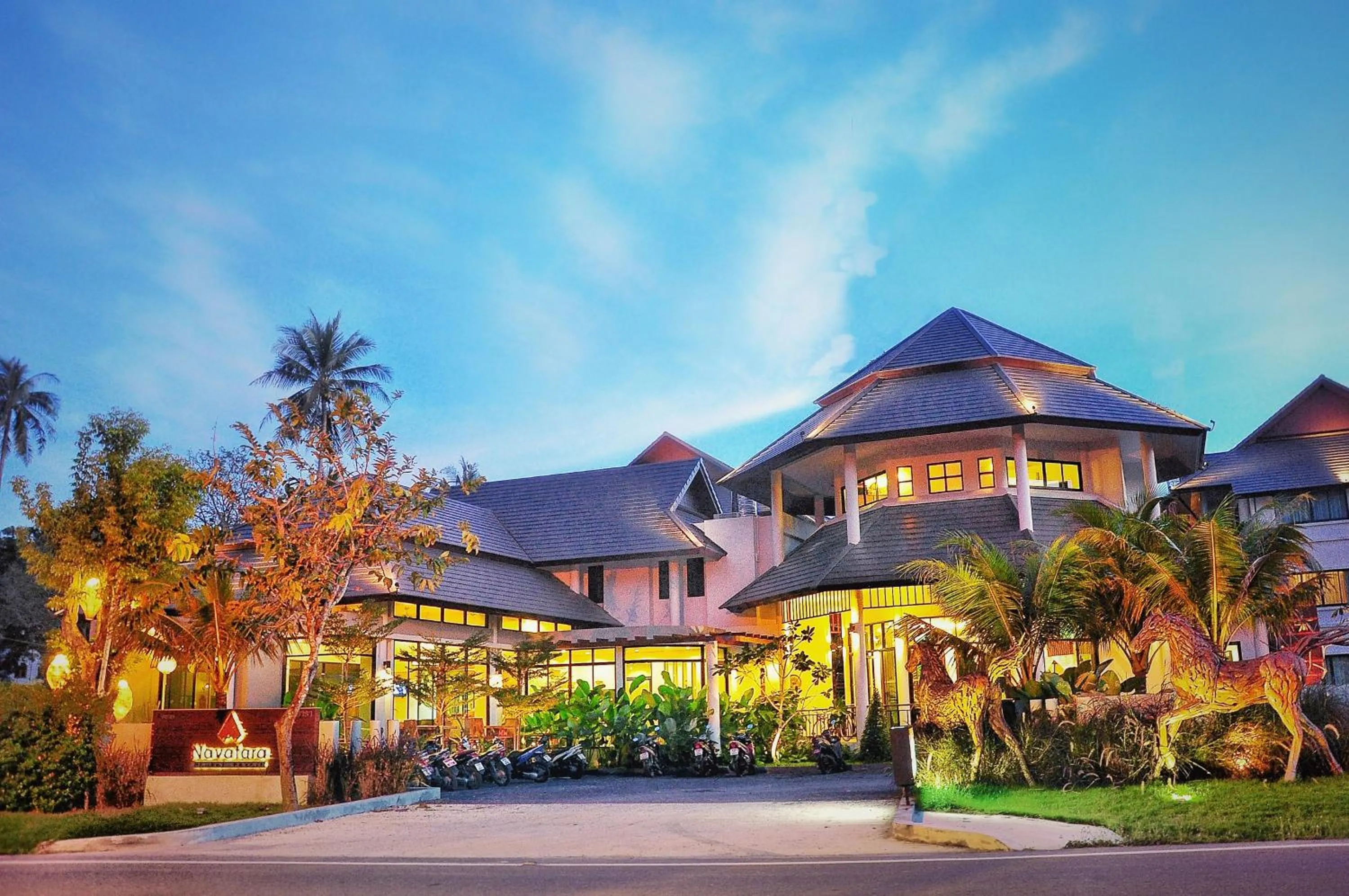 Property building in Navatara Phuket Resort