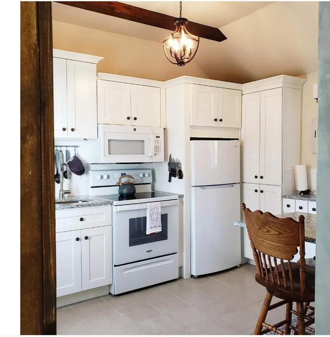 Kitchen or kitchenette in South Court Inn