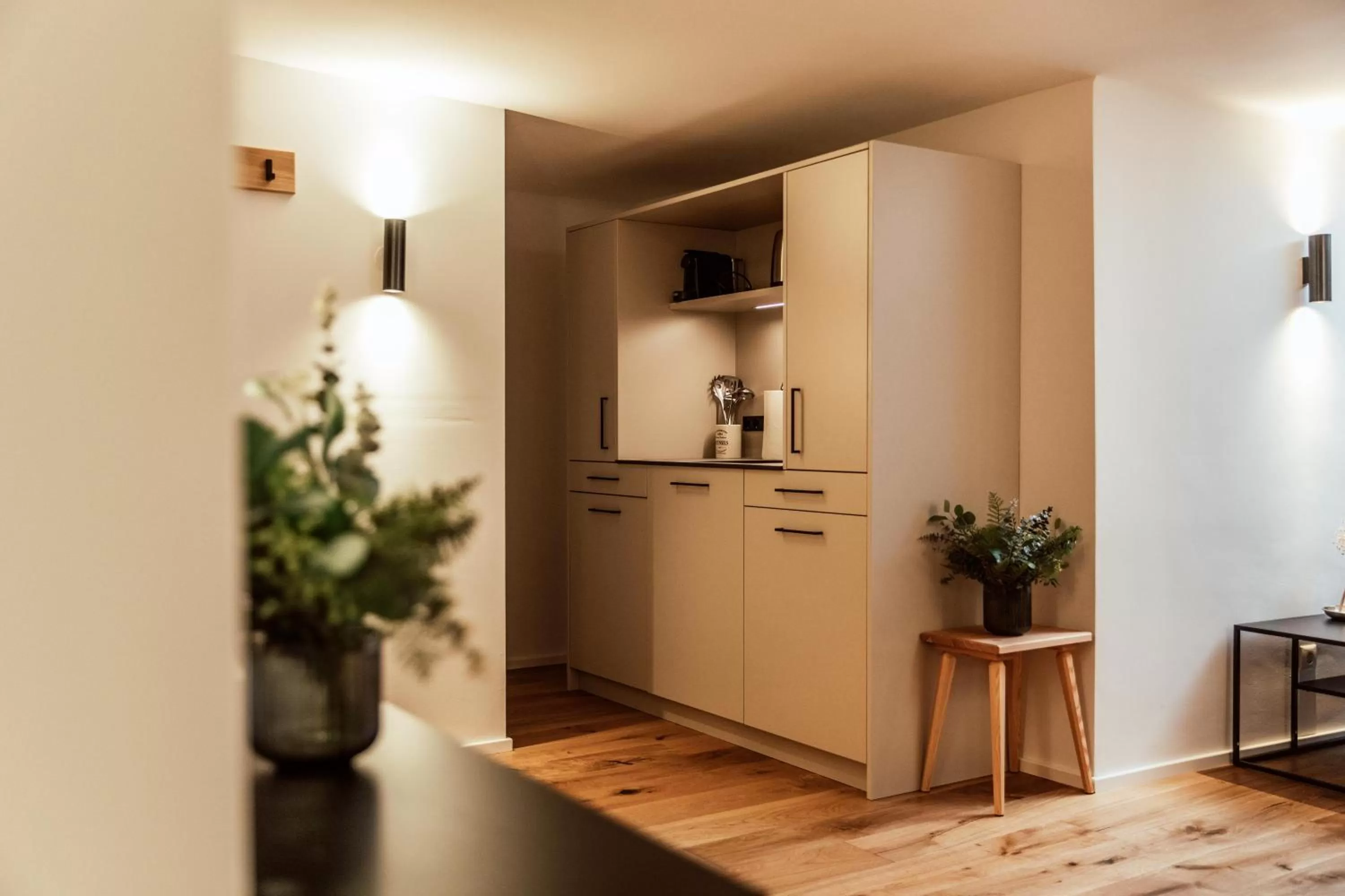 Kitchen or kitchenette in the salt townhouse