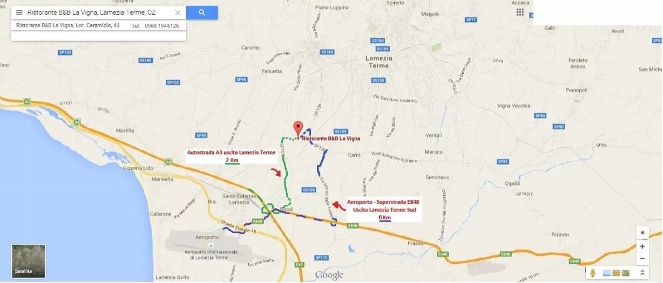 Bird's eye view, Floor Plan in B&B La Vigna