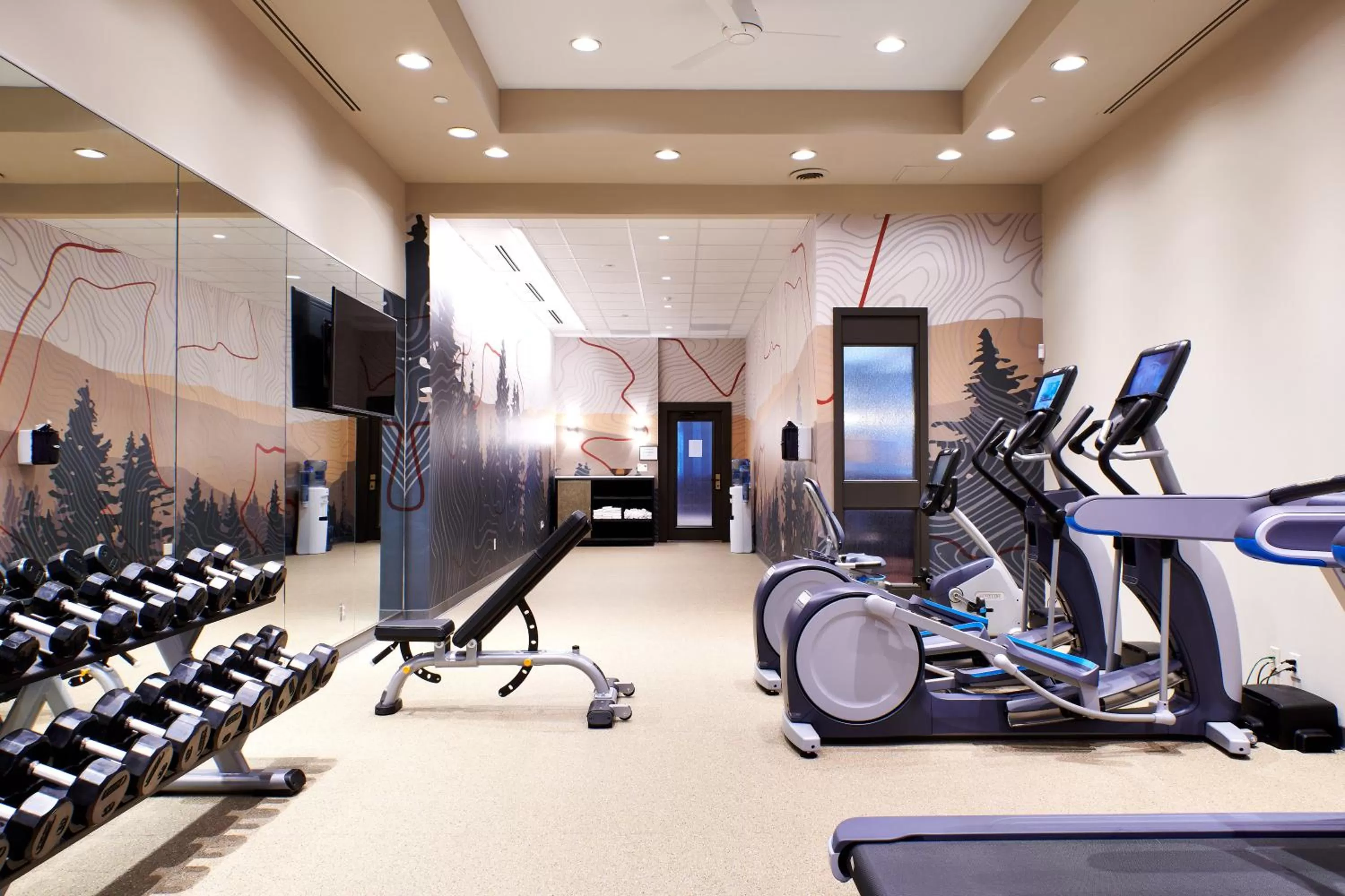 Fitness centre/facilities in Kimpton Riverplace Hotel by IHG
