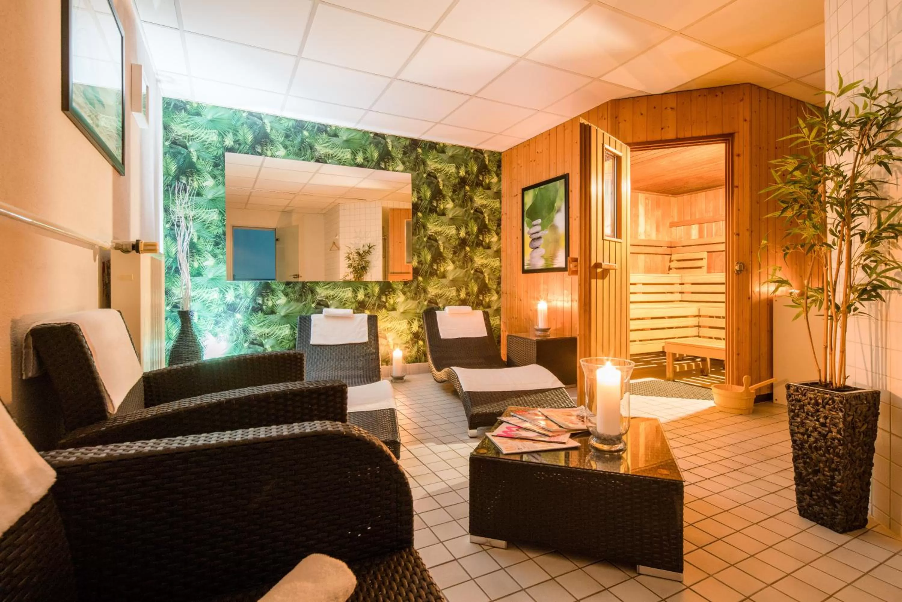 Sauna in Parkhotel Diani