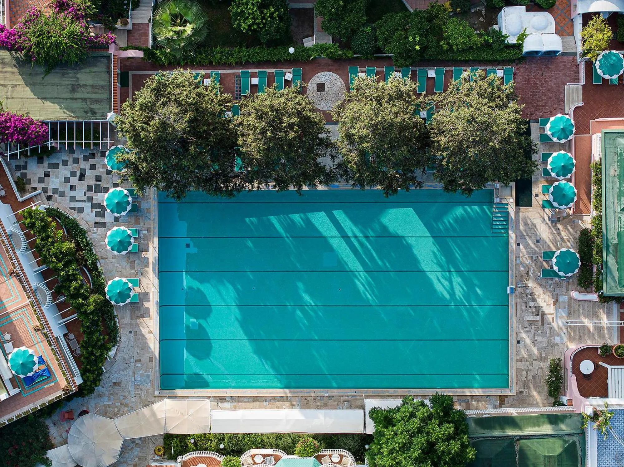 Swimming pool in Hotel Continental Ischia