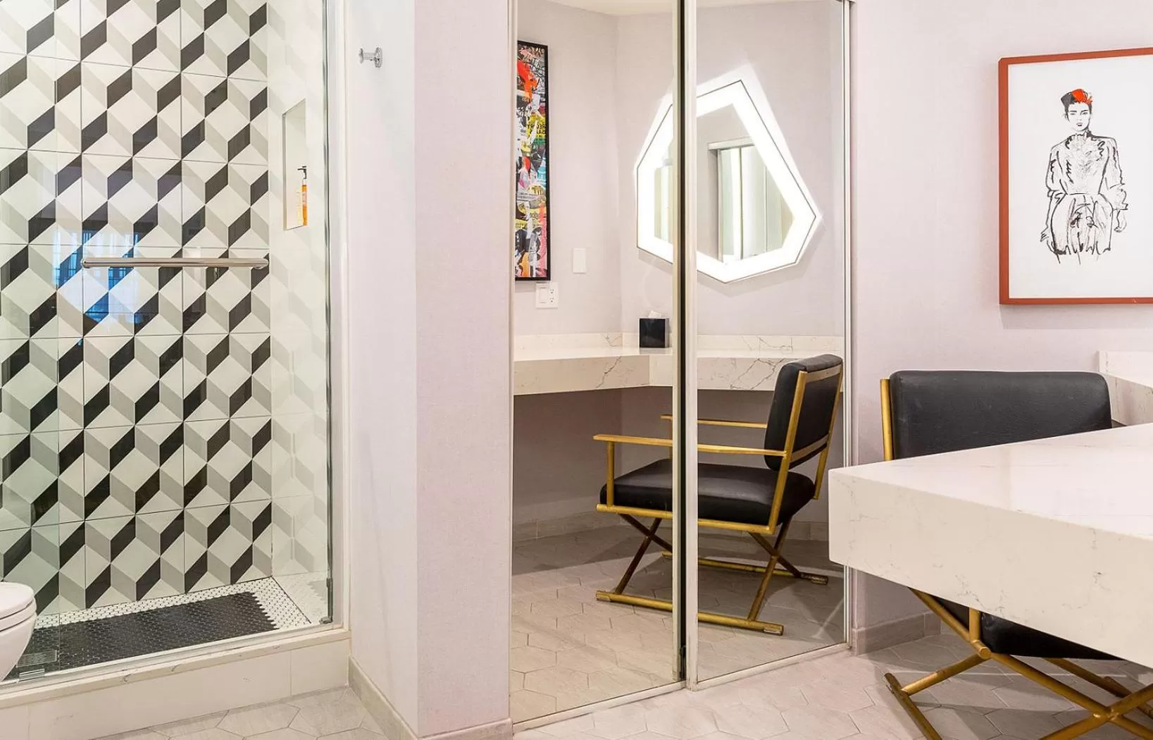 Bathroom in Montrose at Beverly Hills