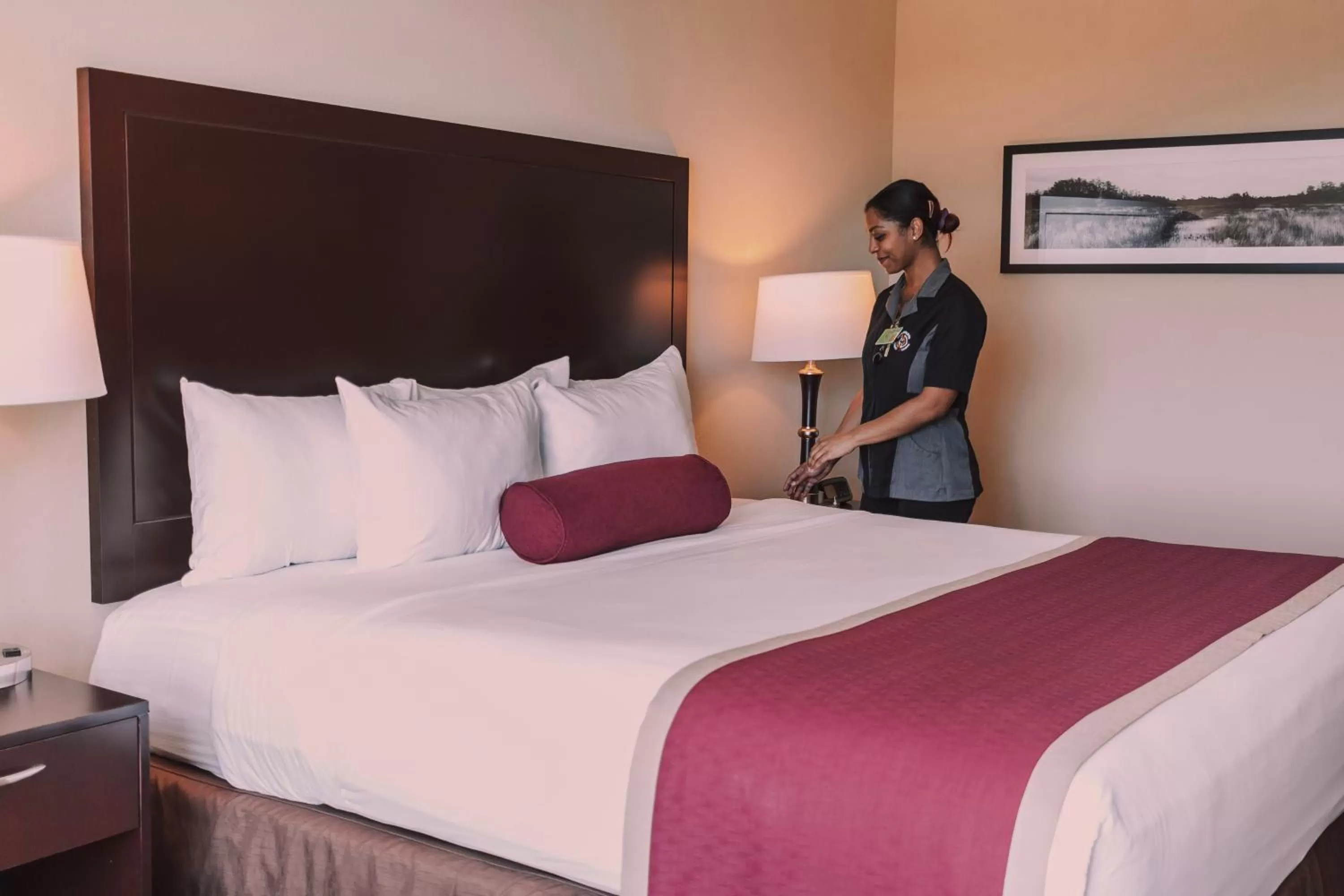 Bed in Miccosukee Casino & Resort