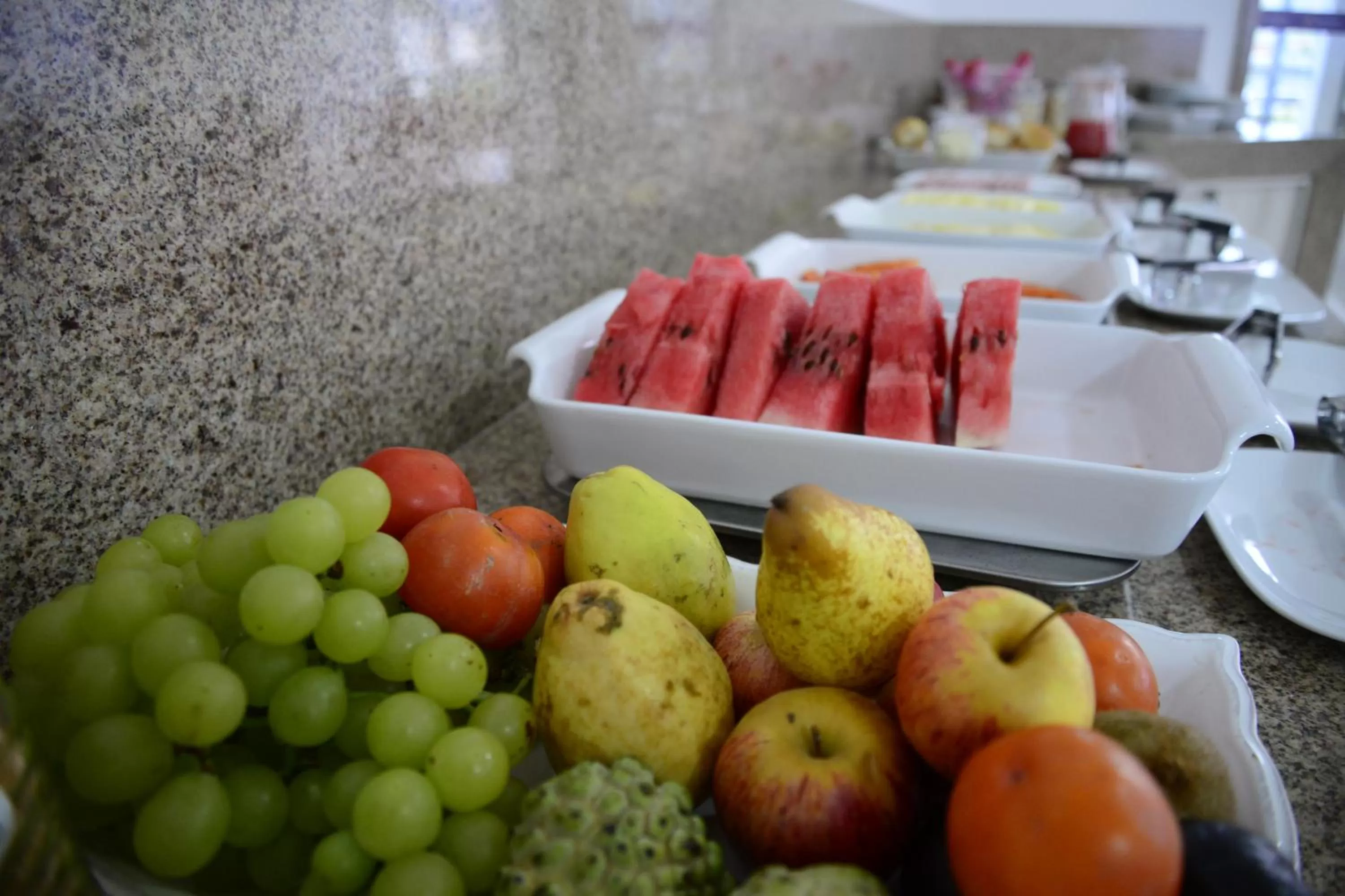 Buffet breakfast, Food in Granterrara Hotel