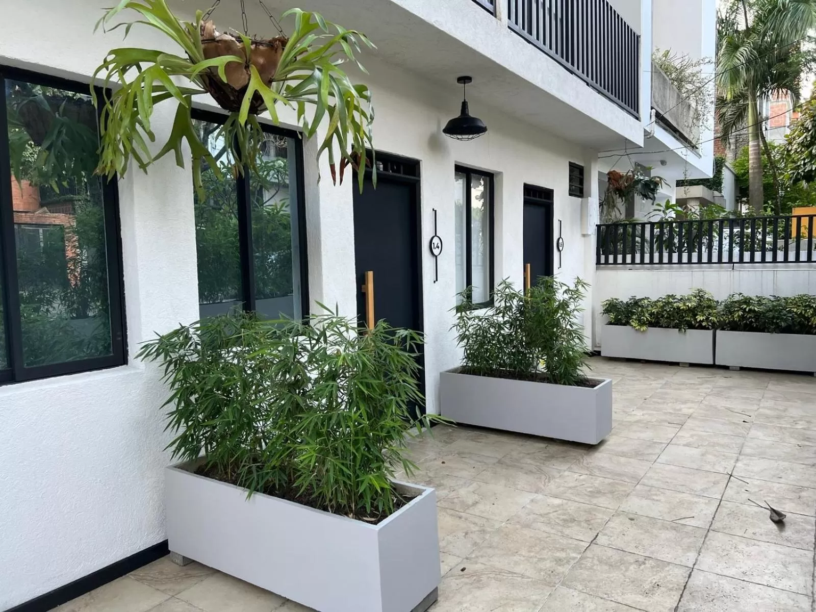 Patio in HOTEL 9.5 SAN FERNANDO