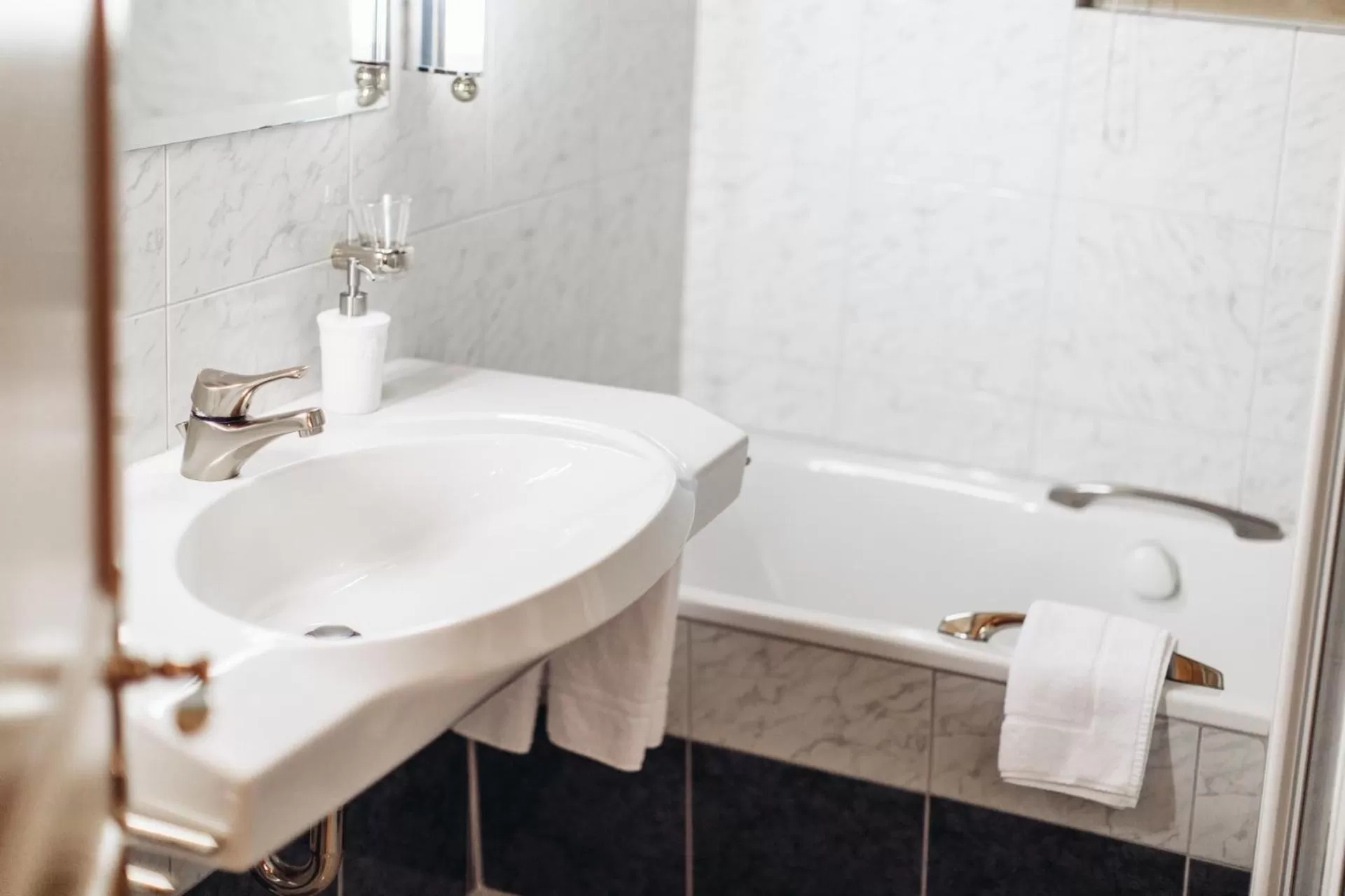 Bathroom in Hotel Spescha