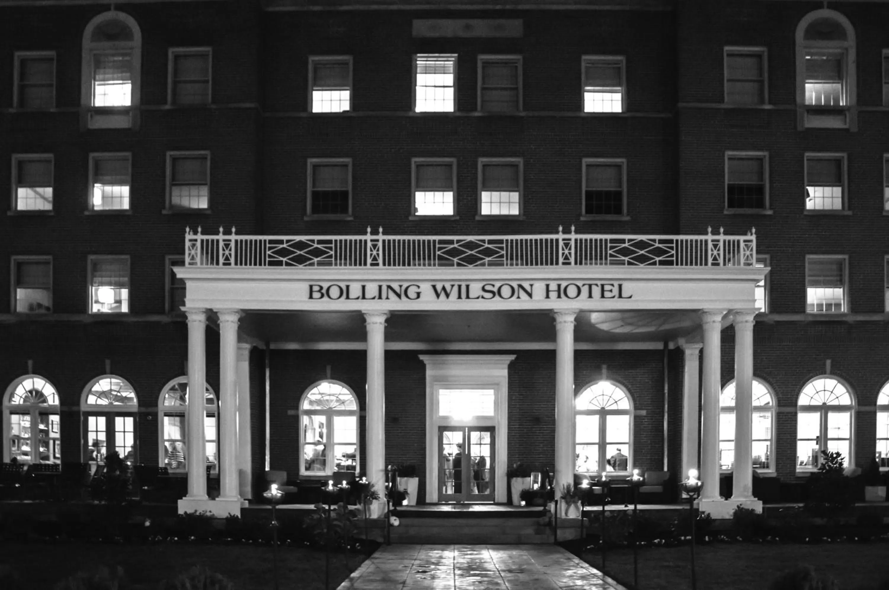Facade/entrance in The Bolling Wilson Hotel