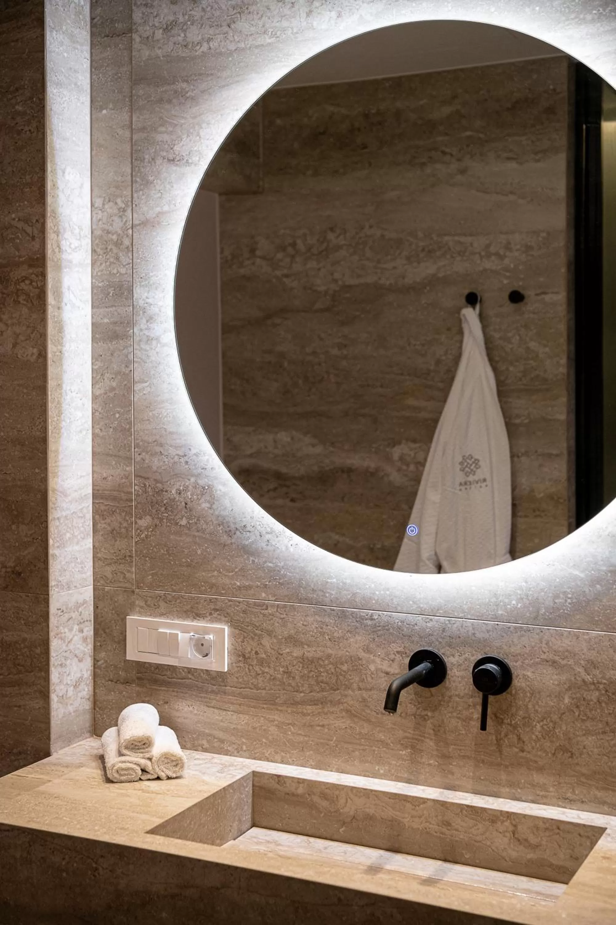 Bathroom in Riviera Suites