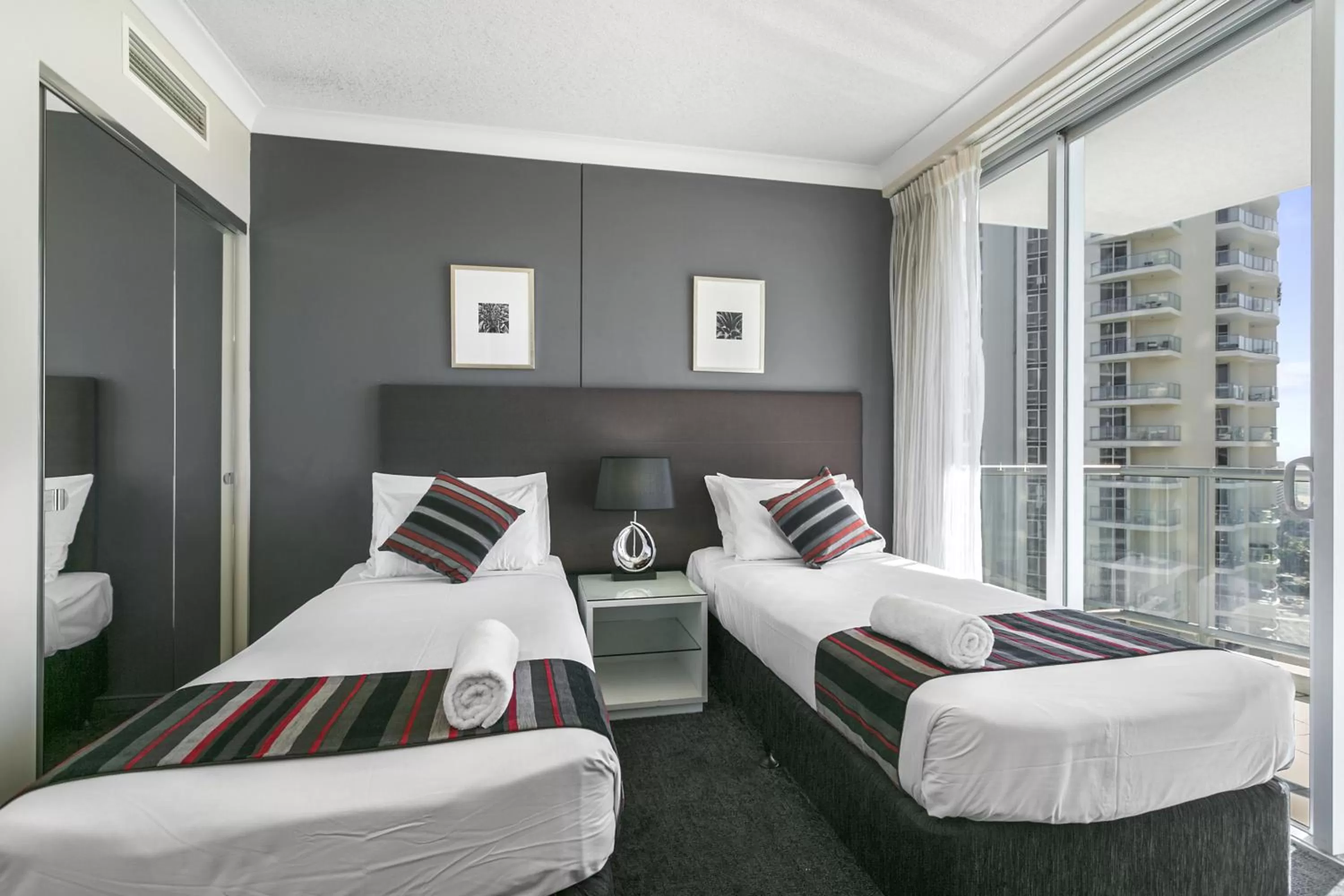 Bed in Mantra Towers of Chevron