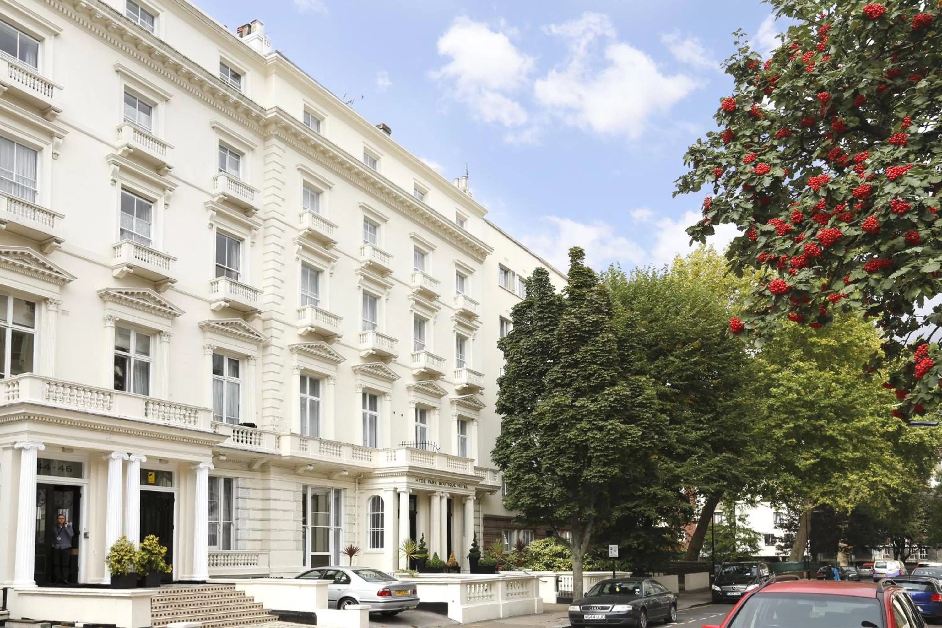 Property building in Hyde Park Boutique Hotel