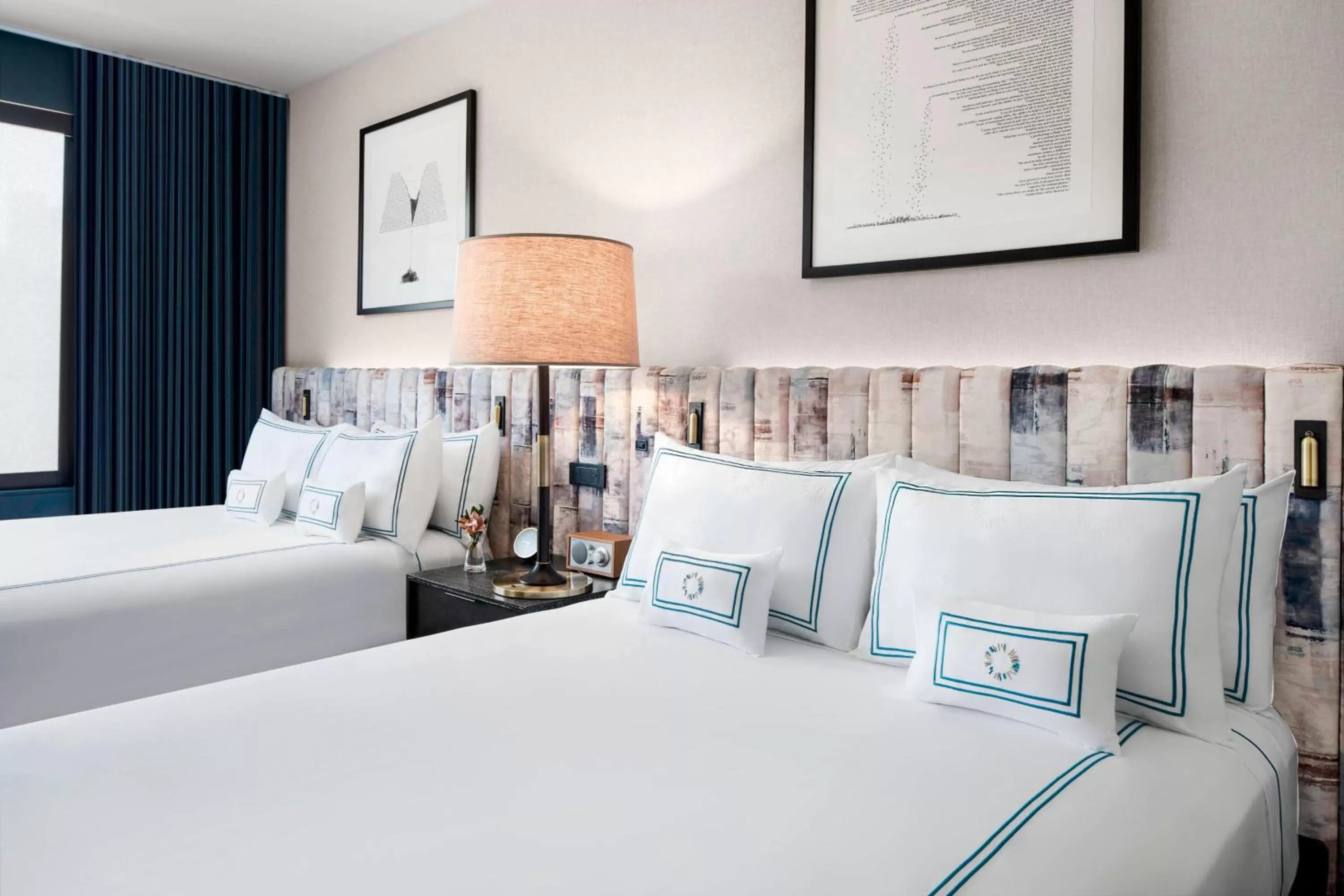 Corner Queen Room with Two Queen Beds - Hearing Accessible in The Oaklander Hotel, Autograph Collection