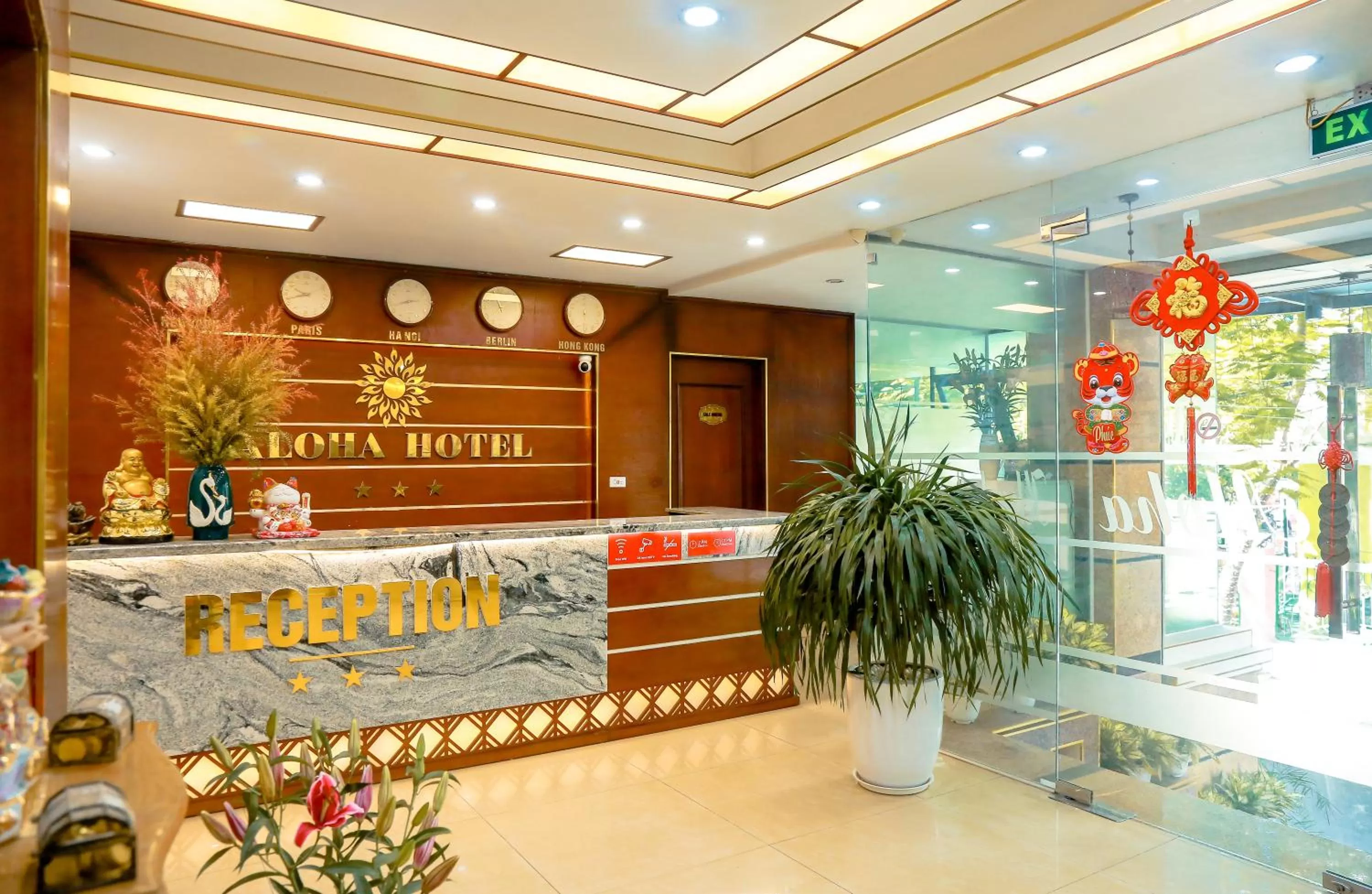 Property logo or sign, Lobby/Reception in Aloha Hotel