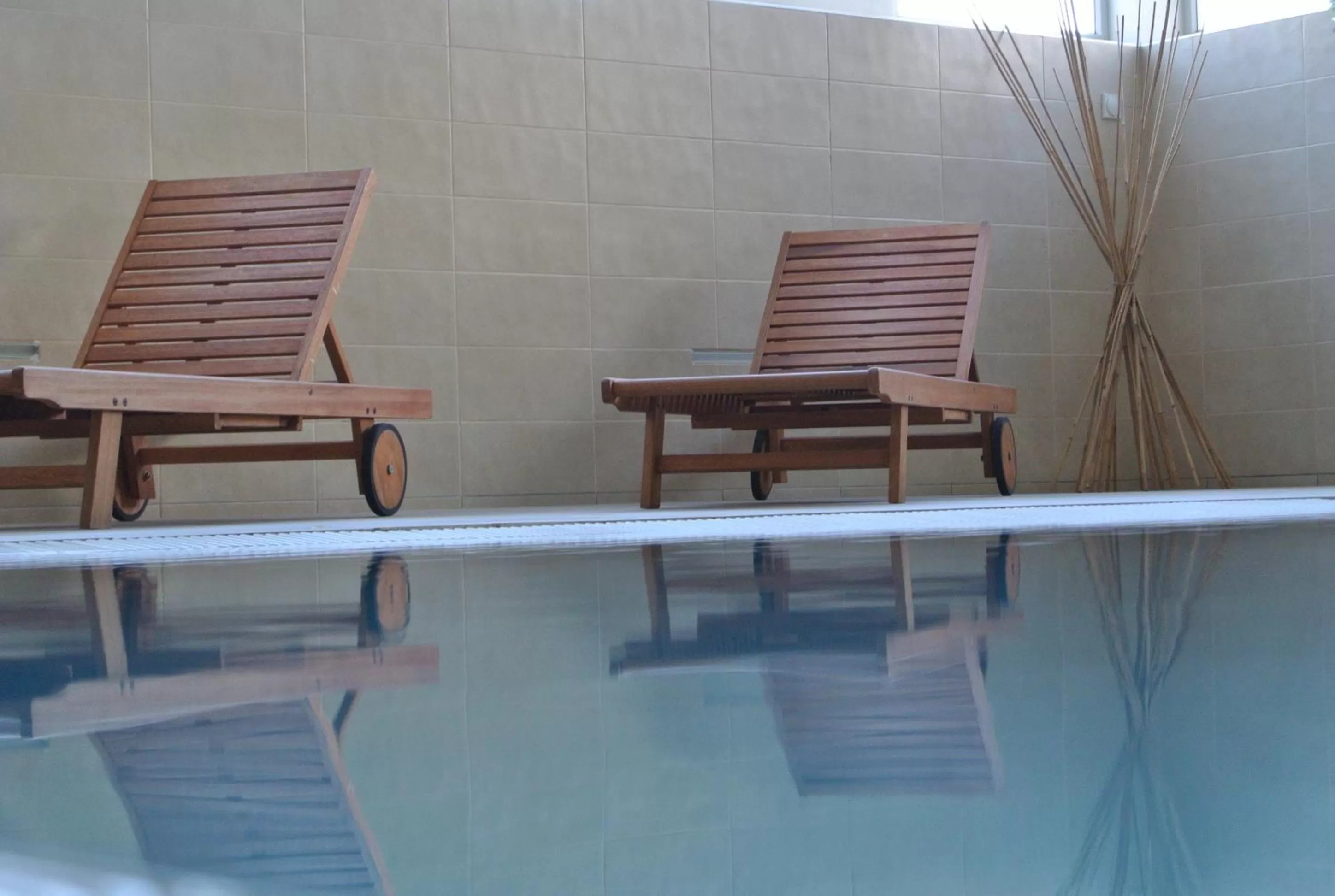 Pool view in Hotel Slodes