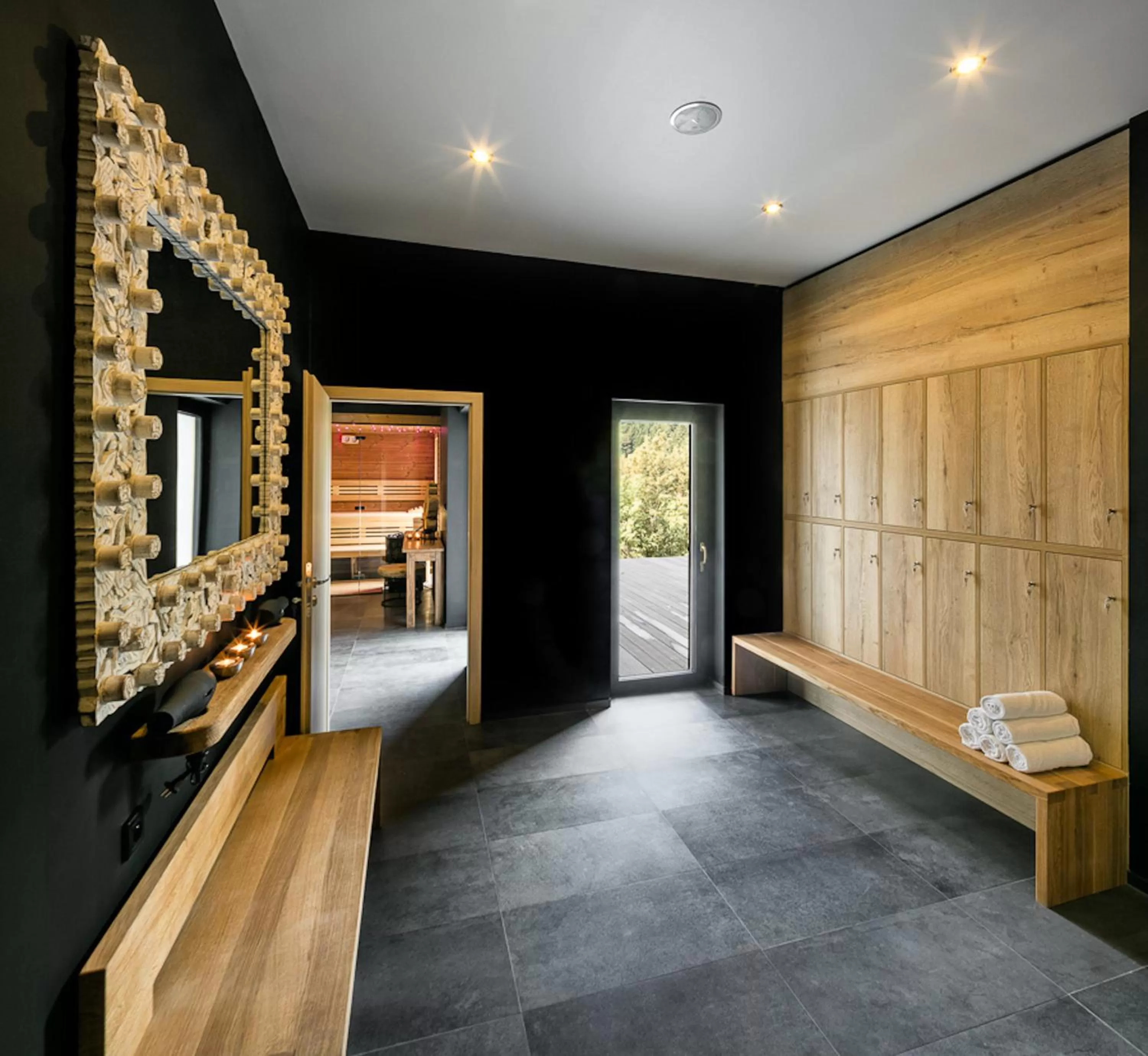 Sauna, Bed in Pytloun Wellness Hotel Harrachov