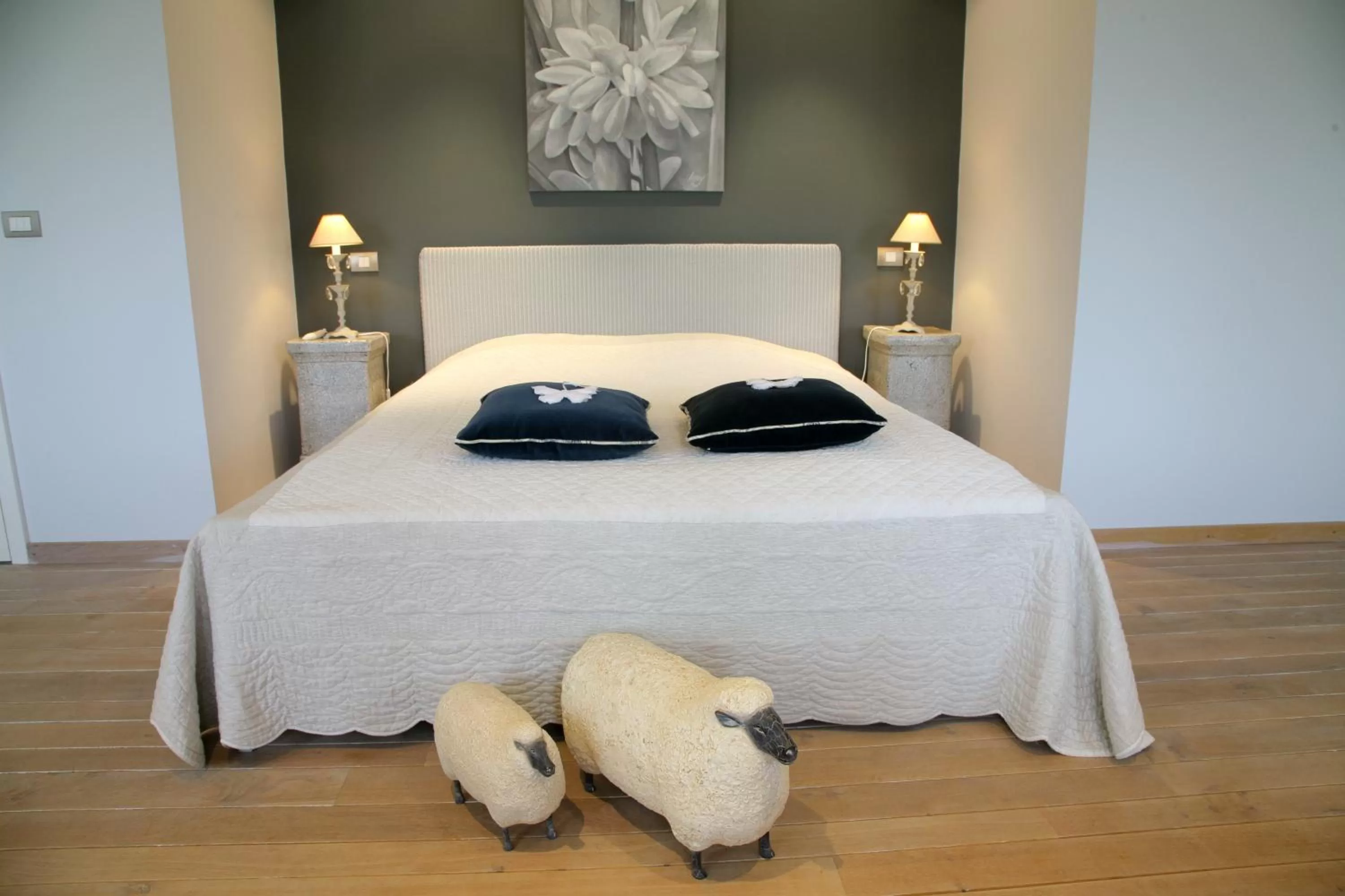 Bed in B&B Vallis Dyliae