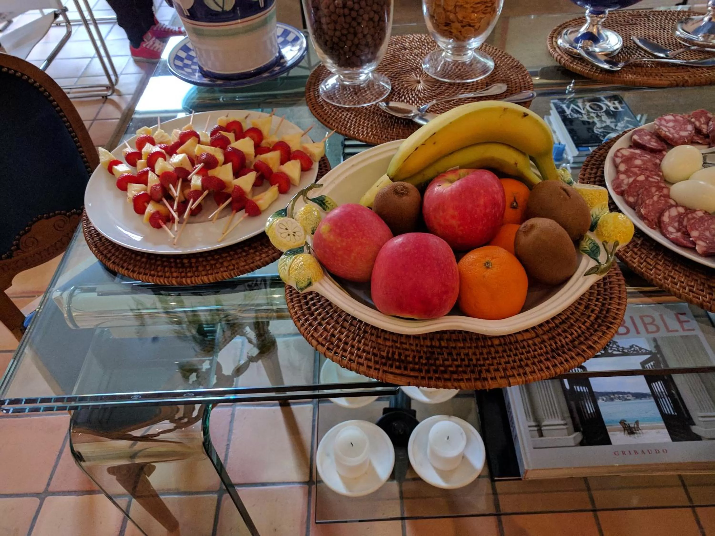 Food and drinks in Hotel Locanda Cairoli