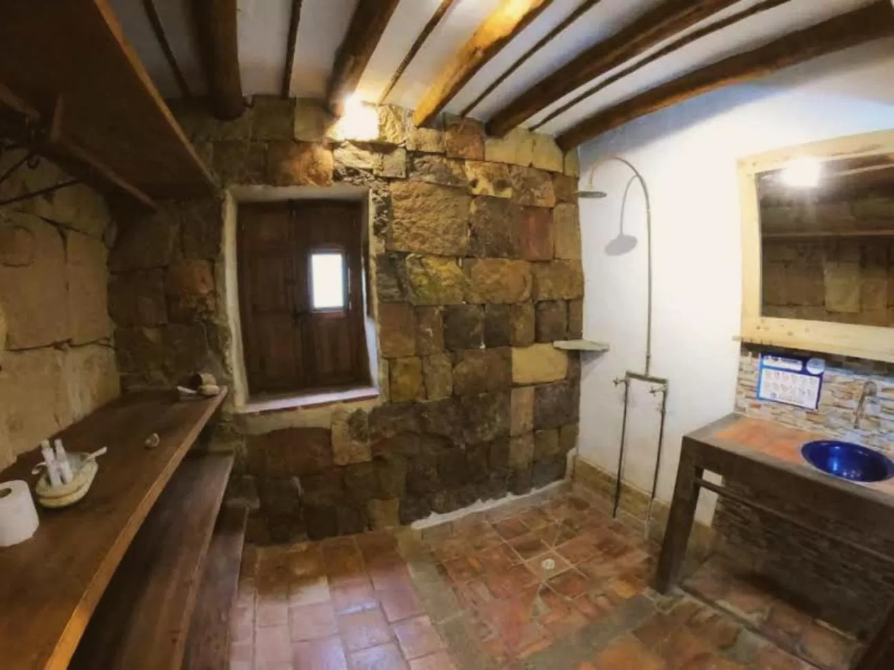 Bathroom in Hotel Buenosaires Barichara