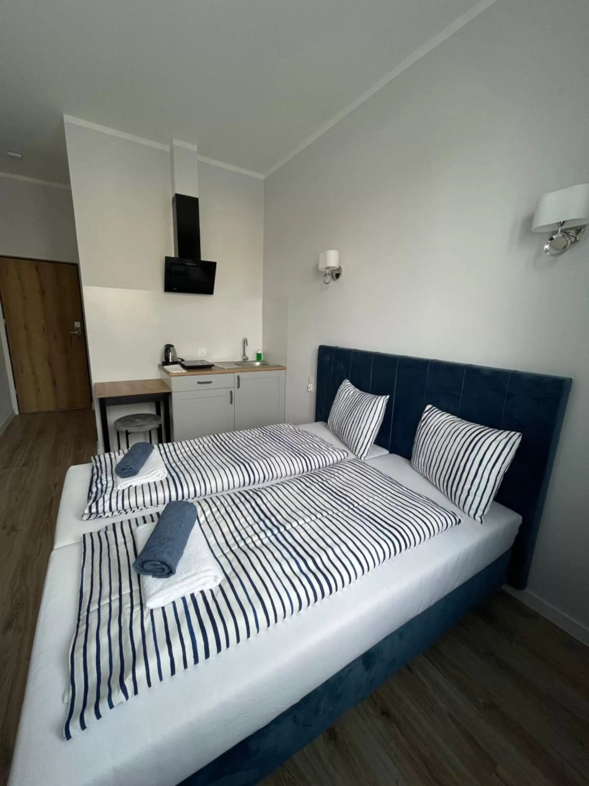 Bed in Aparthotel Dworzec