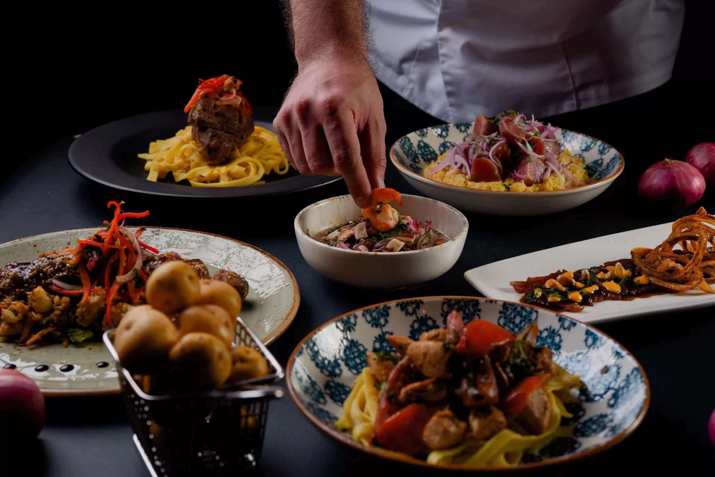 Restaurant/places to eat in Wyndham Garden Barranquilla