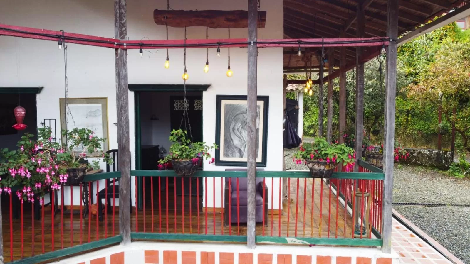 Property building in Finca Campestre La Adelita B&B