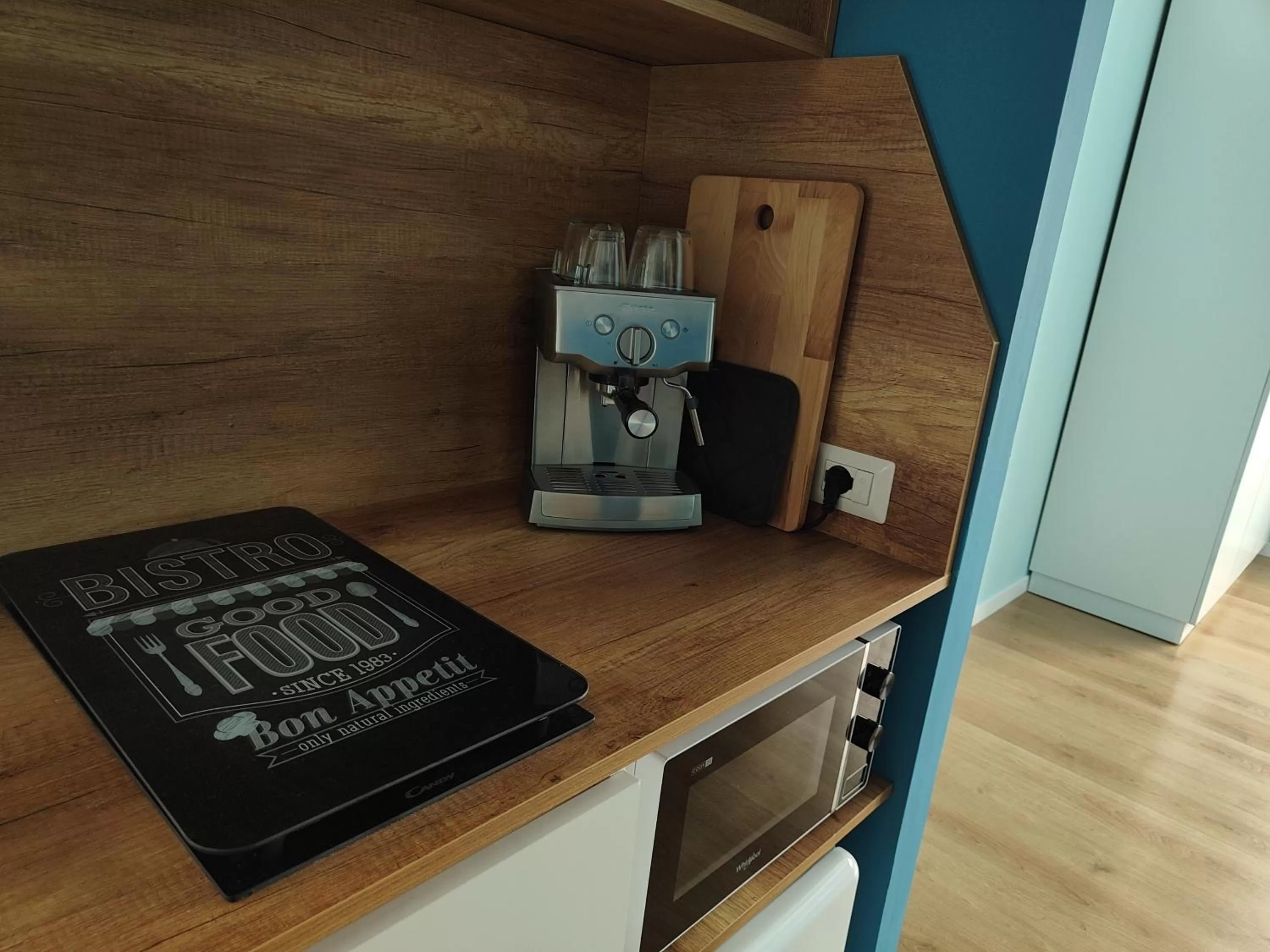 Kitchen/Kitchenette in B&B LIBRA rooms & suite