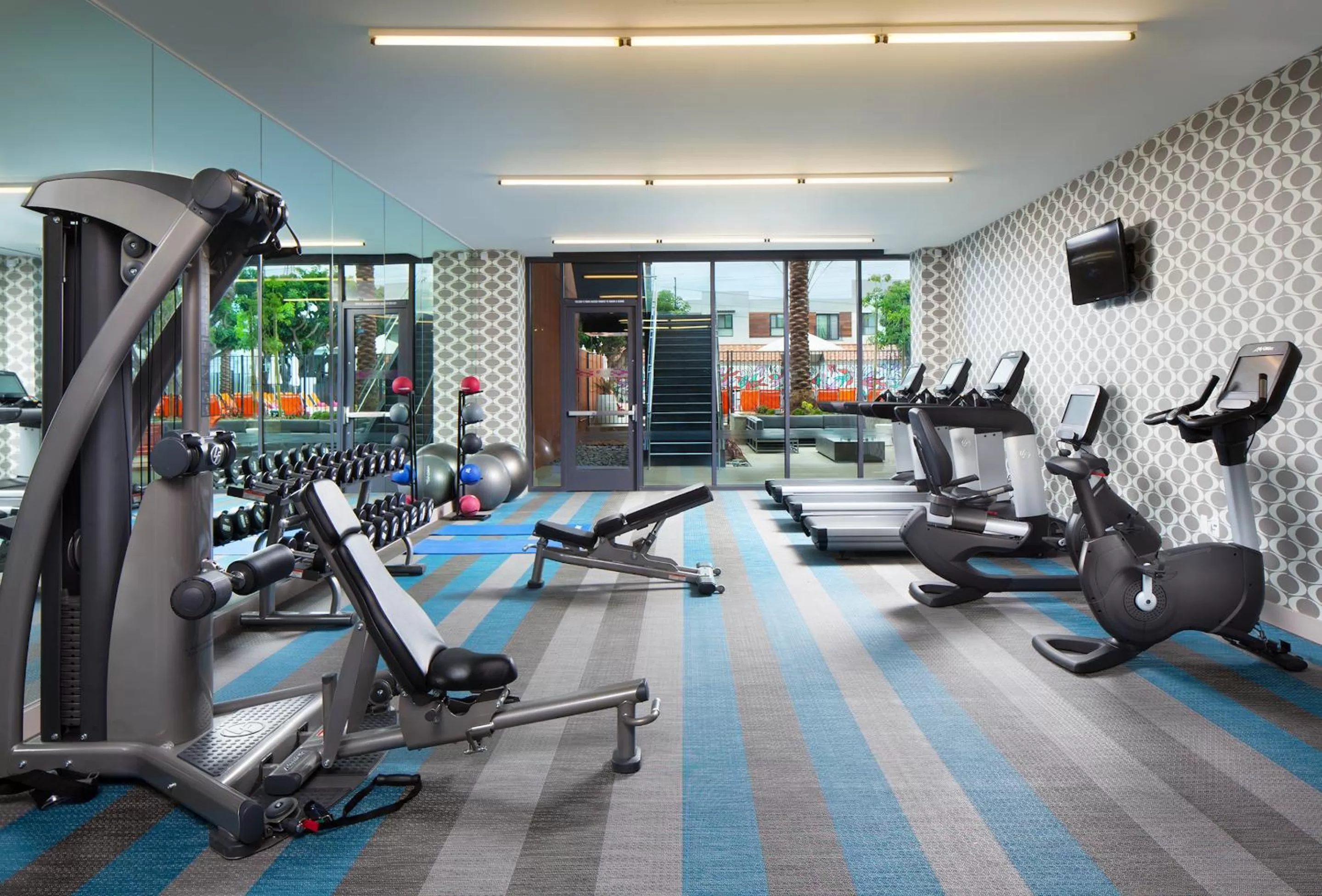Fitness centre/facilities in Aloft El Segundo - Los Angeles Airport