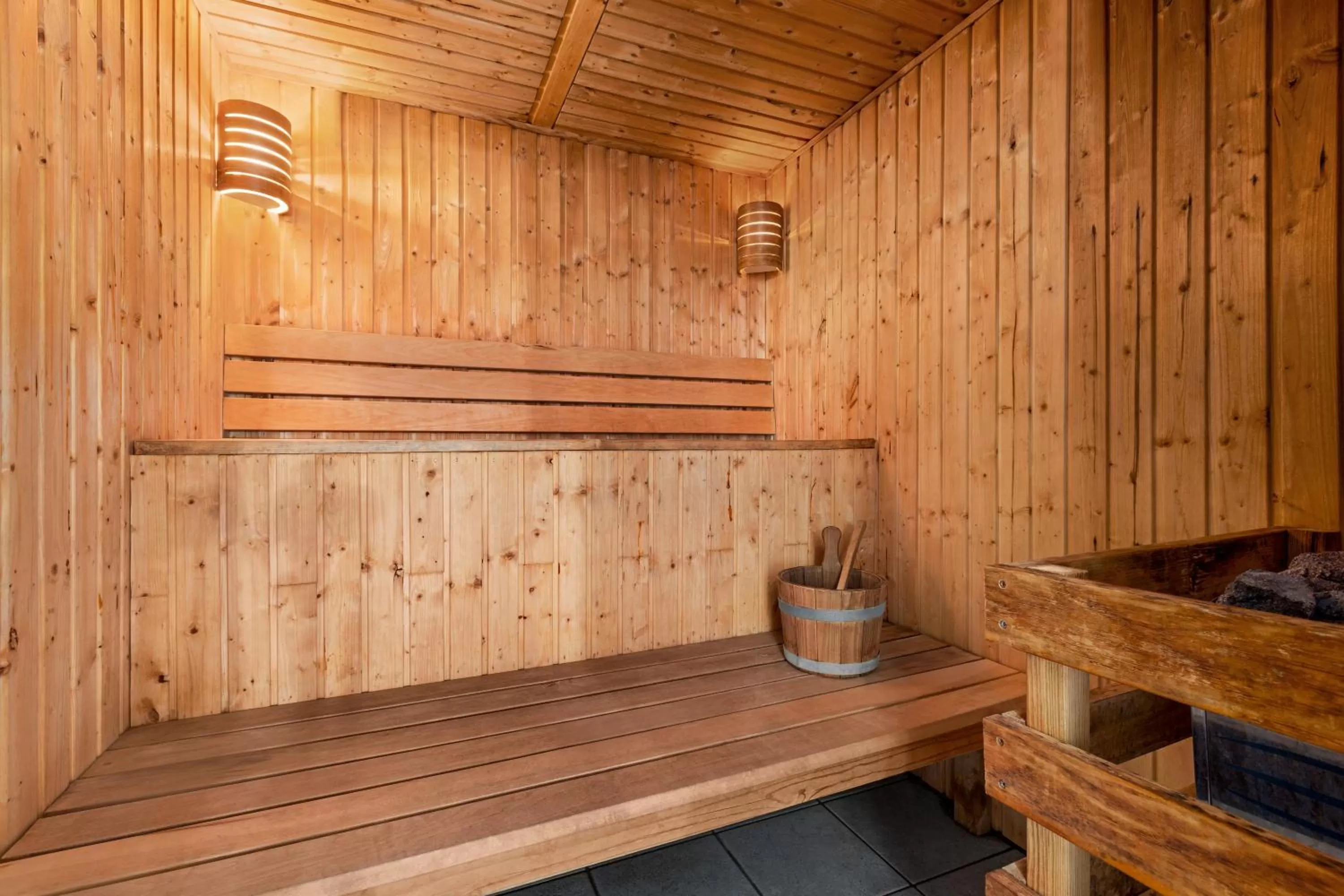 Sauna in Trenython Manor Resort