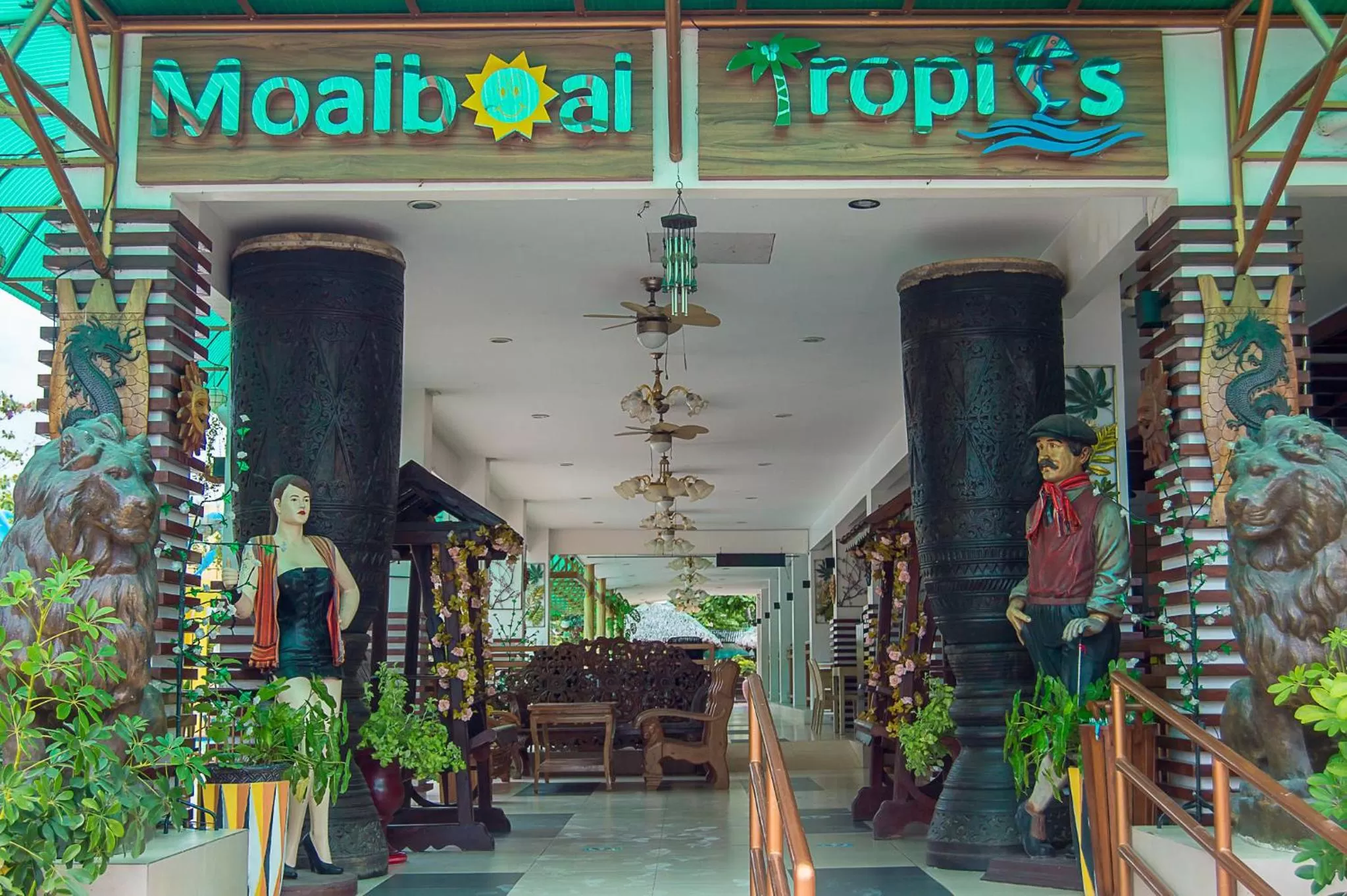 Property logo or sign in Moalboal Tropics